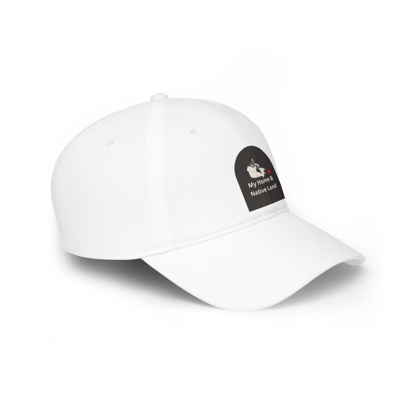 My Home & Native Land Low Profile Baseball Cap - Red Adjustable Hat