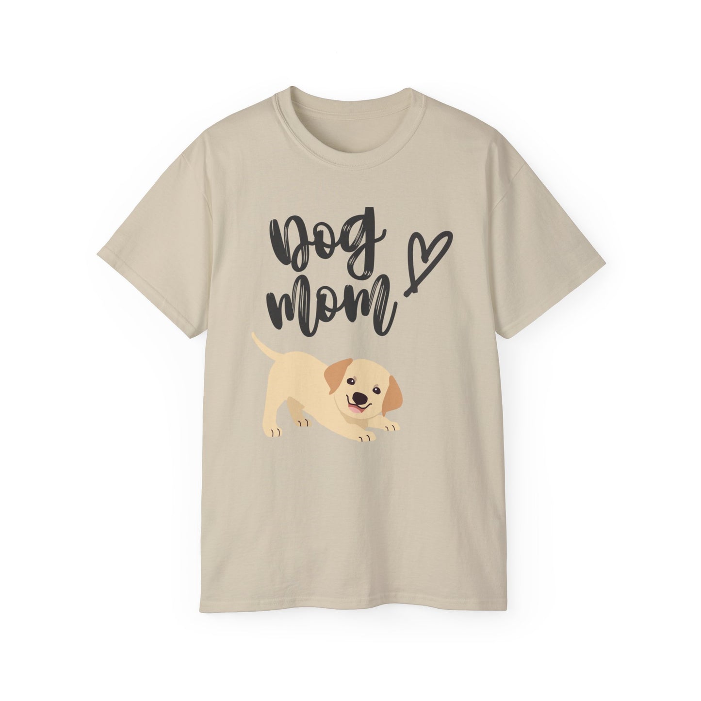 Dog Mom Unisex Ultra Cotton Tee, Pet Lover Gift, Dog Lover Shirt, Casual Summer Top, Cute Animal Tee, Birthday Gift