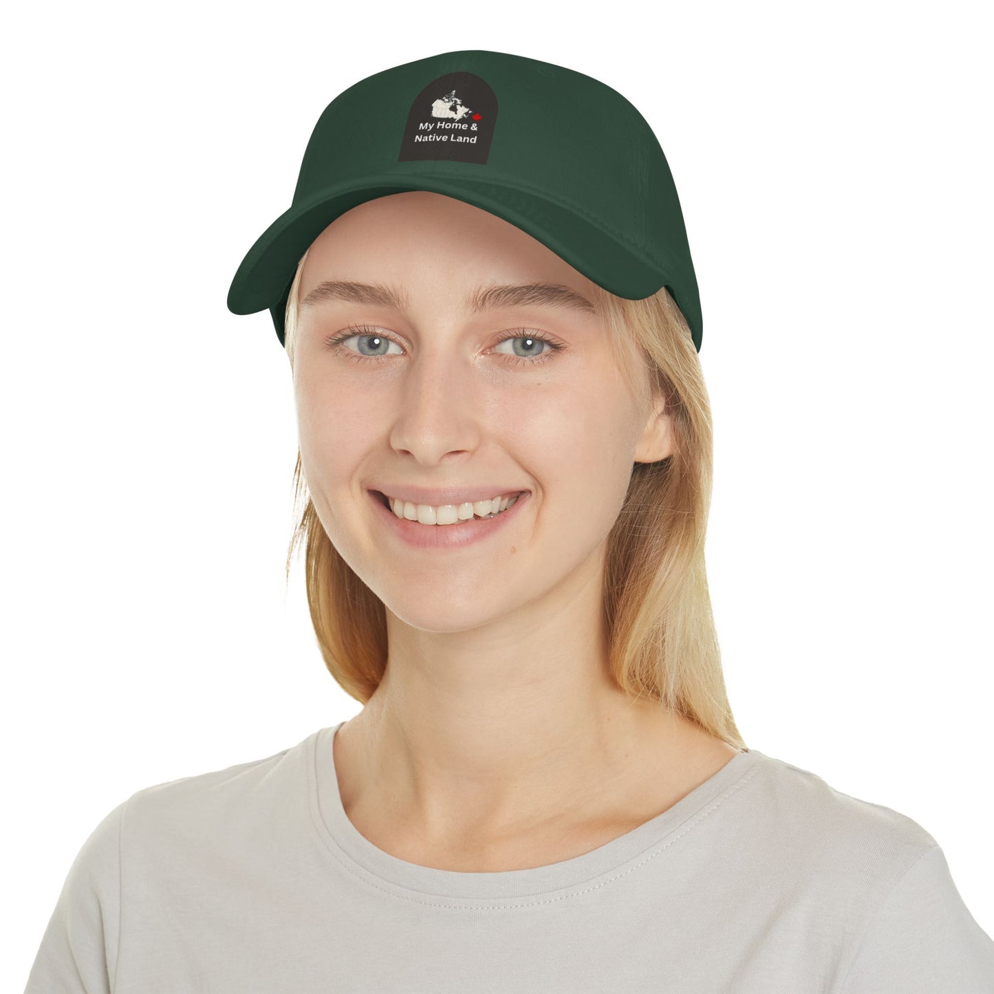 My Home & Native Land Low Profile Baseball Cap - Red Adjustable Hat