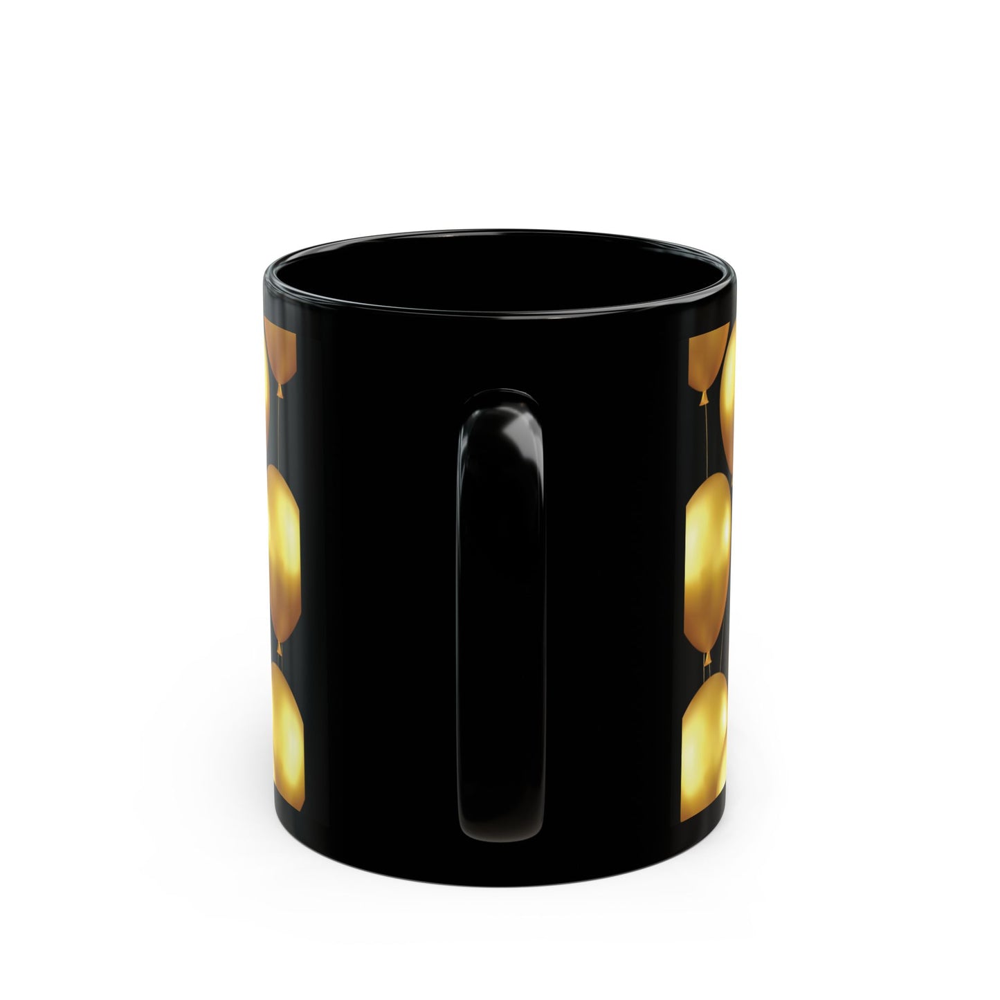 ‘Happy Valentines Day’ Black Mug (11oz, 15oz)
