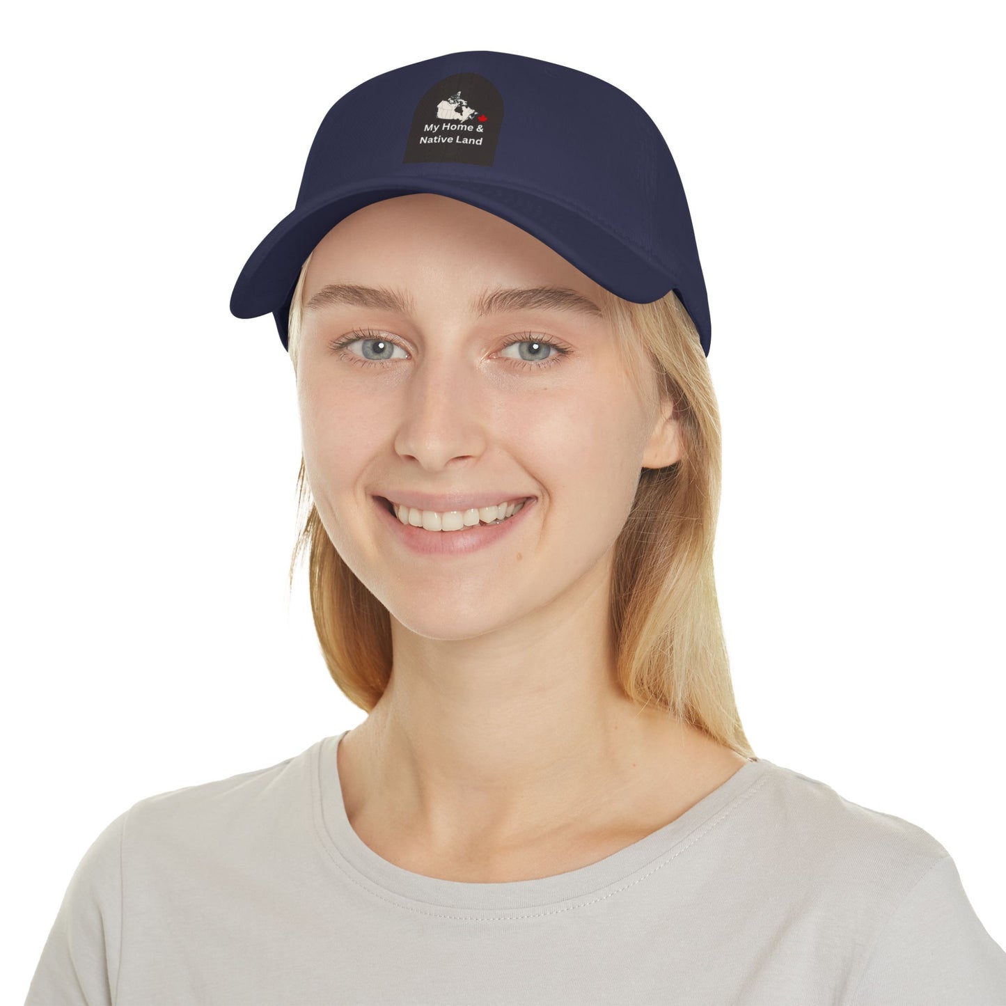 My Home & Native Land Low Profile Baseball Cap - Red Adjustable Hat