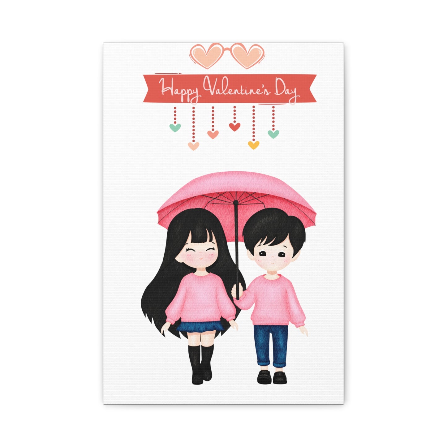 ‘Valentines Wall Art’ Matte Canvas, Stretched, 1.25"