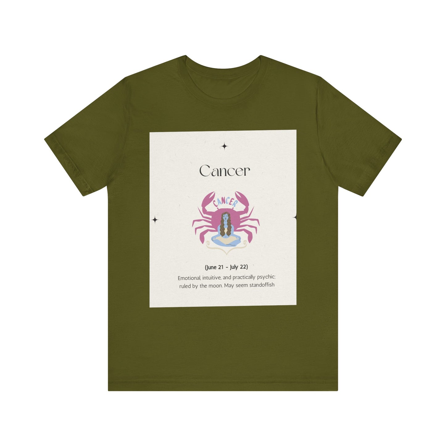 ‘Zodiac sign’ Unisex Jersey Short Sleeve Tee