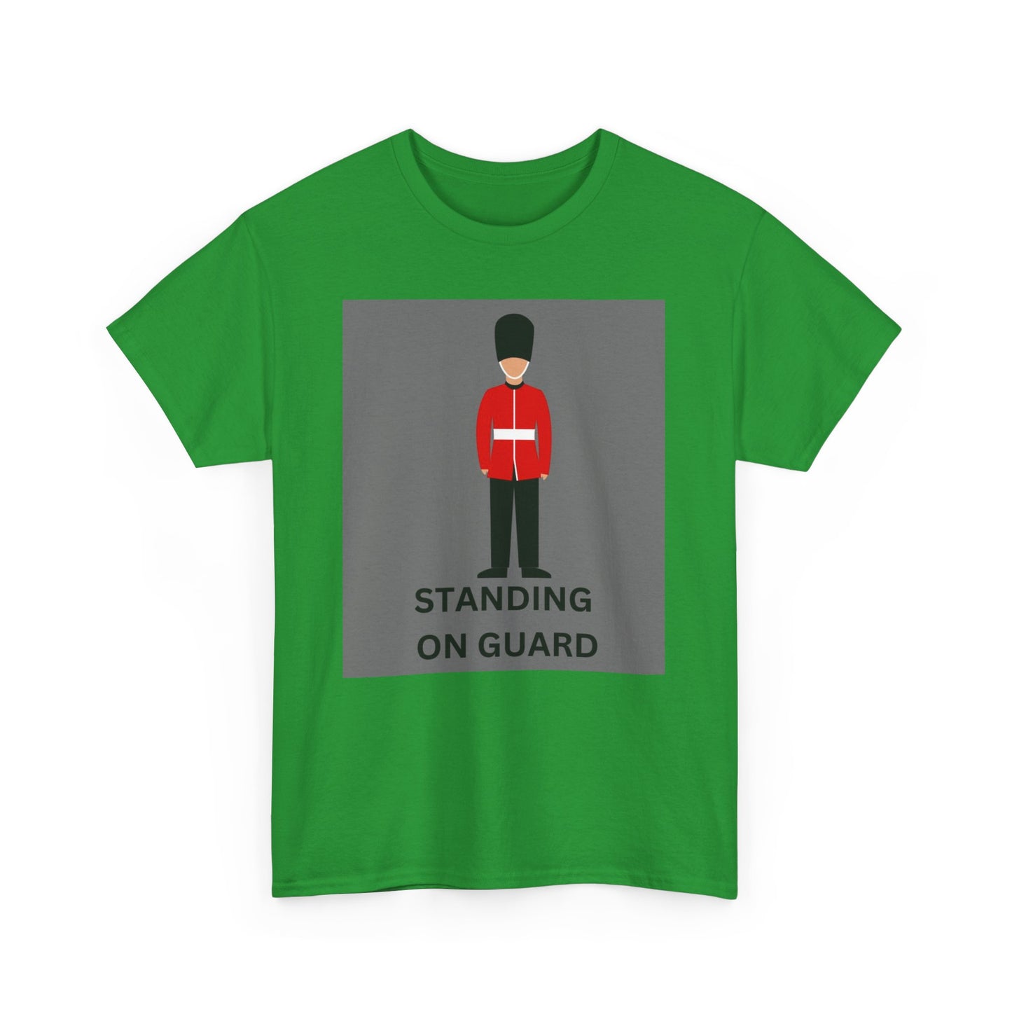 Standing On Guard Graphic Unisex Heavy Cotton Tee