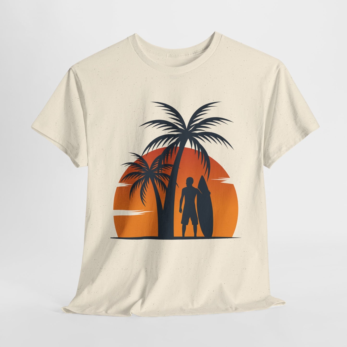 Tropical Sunset Tee, Relaxed Beach Vibes, Perfect for Summer Days, Gift for Beach Lovers, Vacation Essentials, Casual Wear