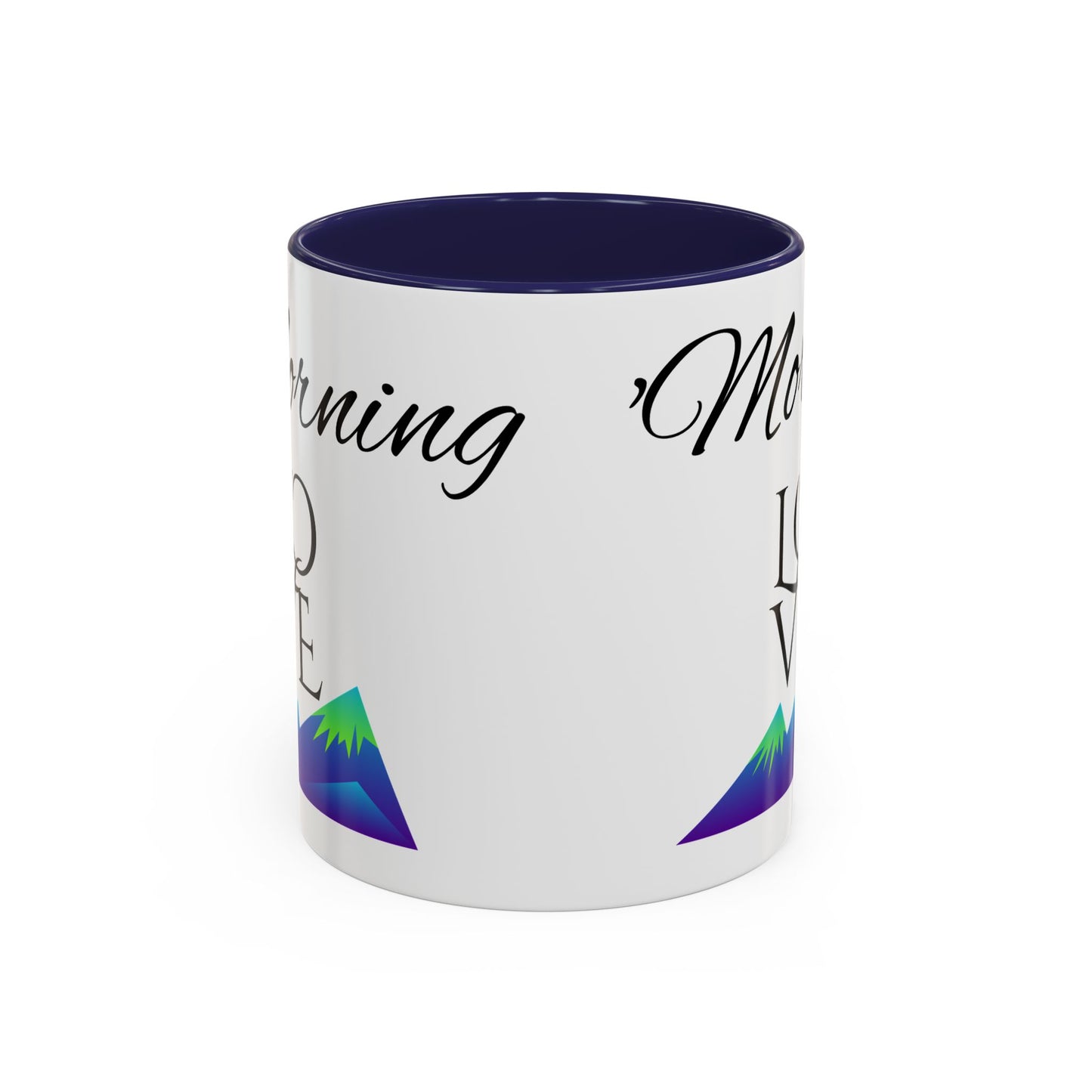 ‘MORNING LOVE’ Accent Coffee Mug (11, 15oz)