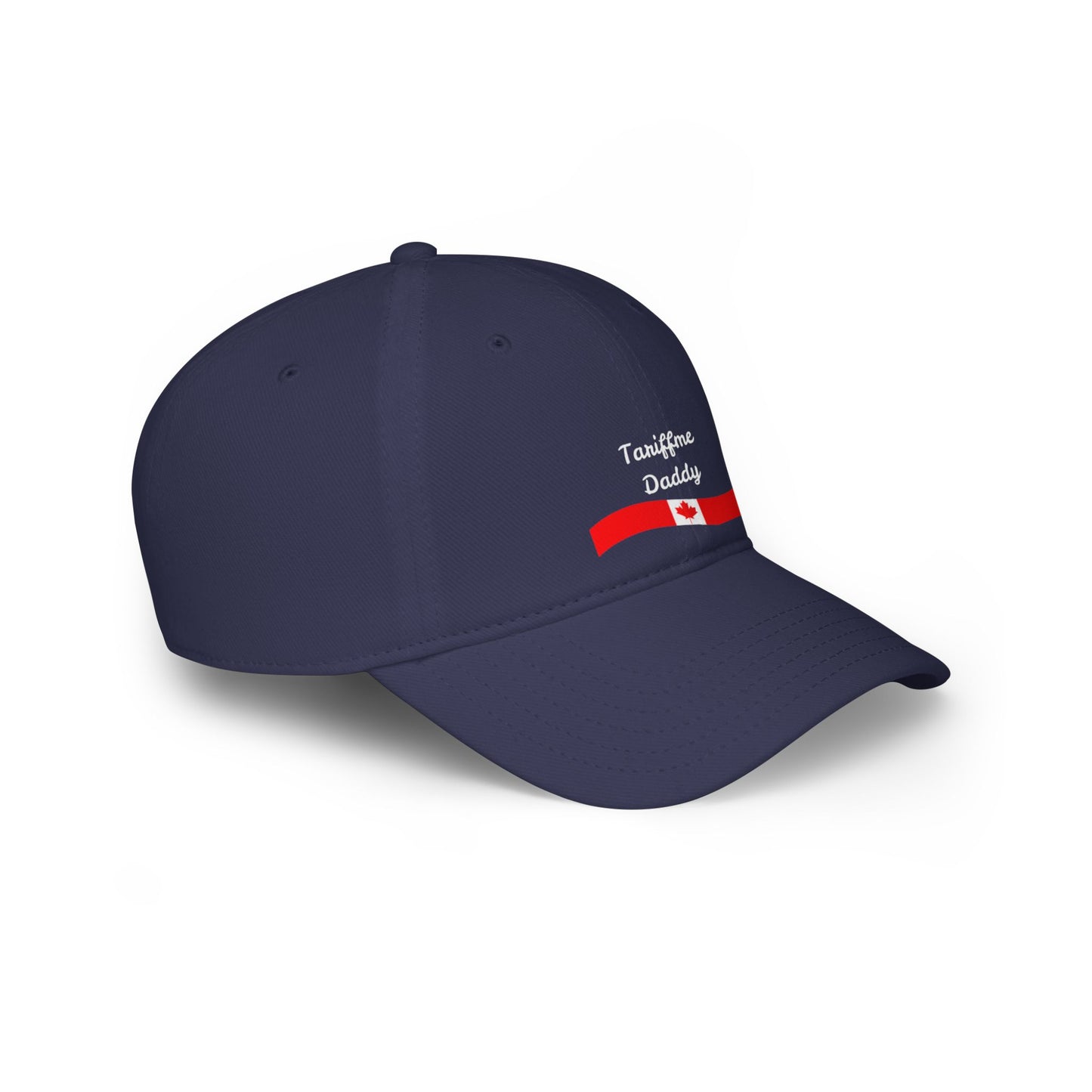 Tarnifme Daddy Low Profile Baseball Cap - Stylish Black Hat for Proud Canadian Dads