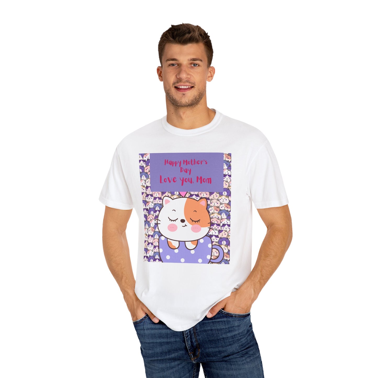 Happy Mother's Day Unisex Garment-Dyed T-Shirt