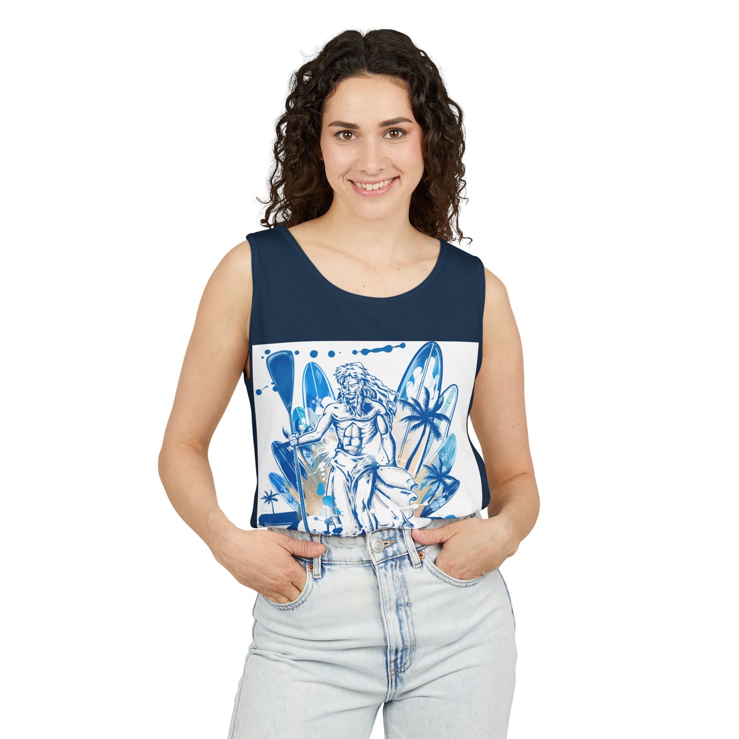 Lost Summer Unisex Tank Top, Beach Wear, Summer Vibes, Casual Top, Vacation Apparel, Gift for Friends