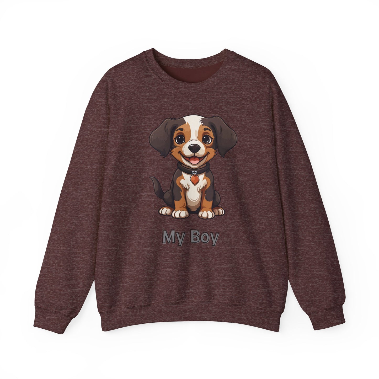 ‘My Boy’ Personaliaed Unisex Heavy Blend™ Crewneck Sweatshirt. Replace My Boy with your dog’s name