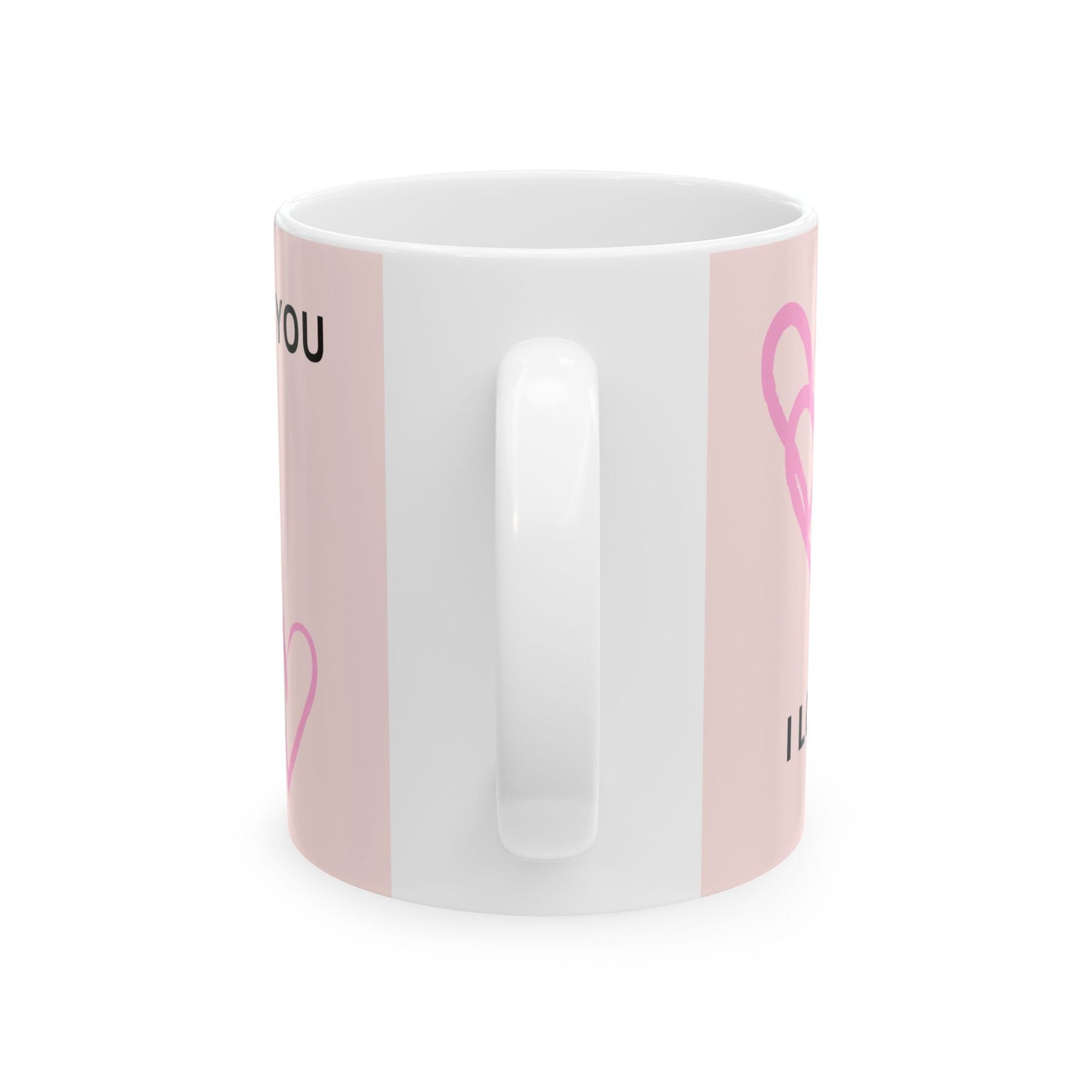 ‘I Love You’ Ceramic Mug, (11oz, 15oz)