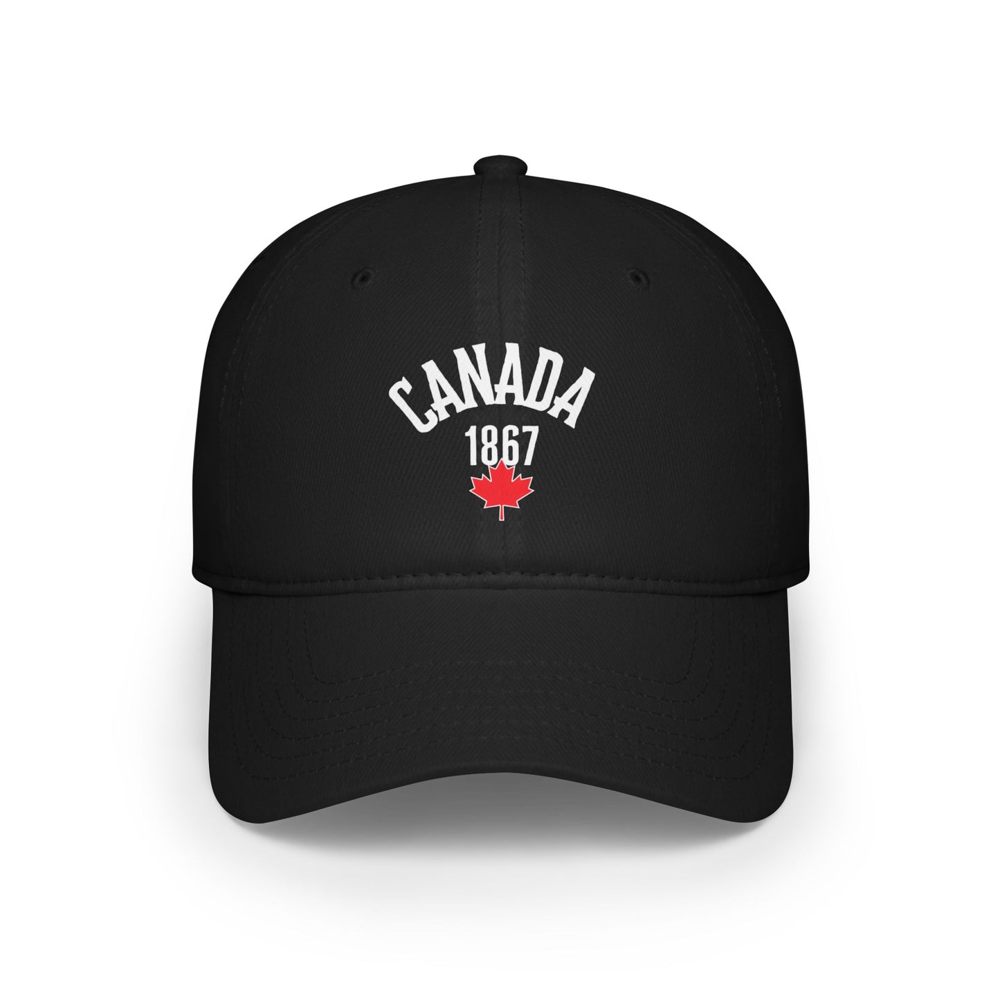Canada 1867 Low Profile Baseball Cap - Vintage Style Cap for Outdoor Adventures