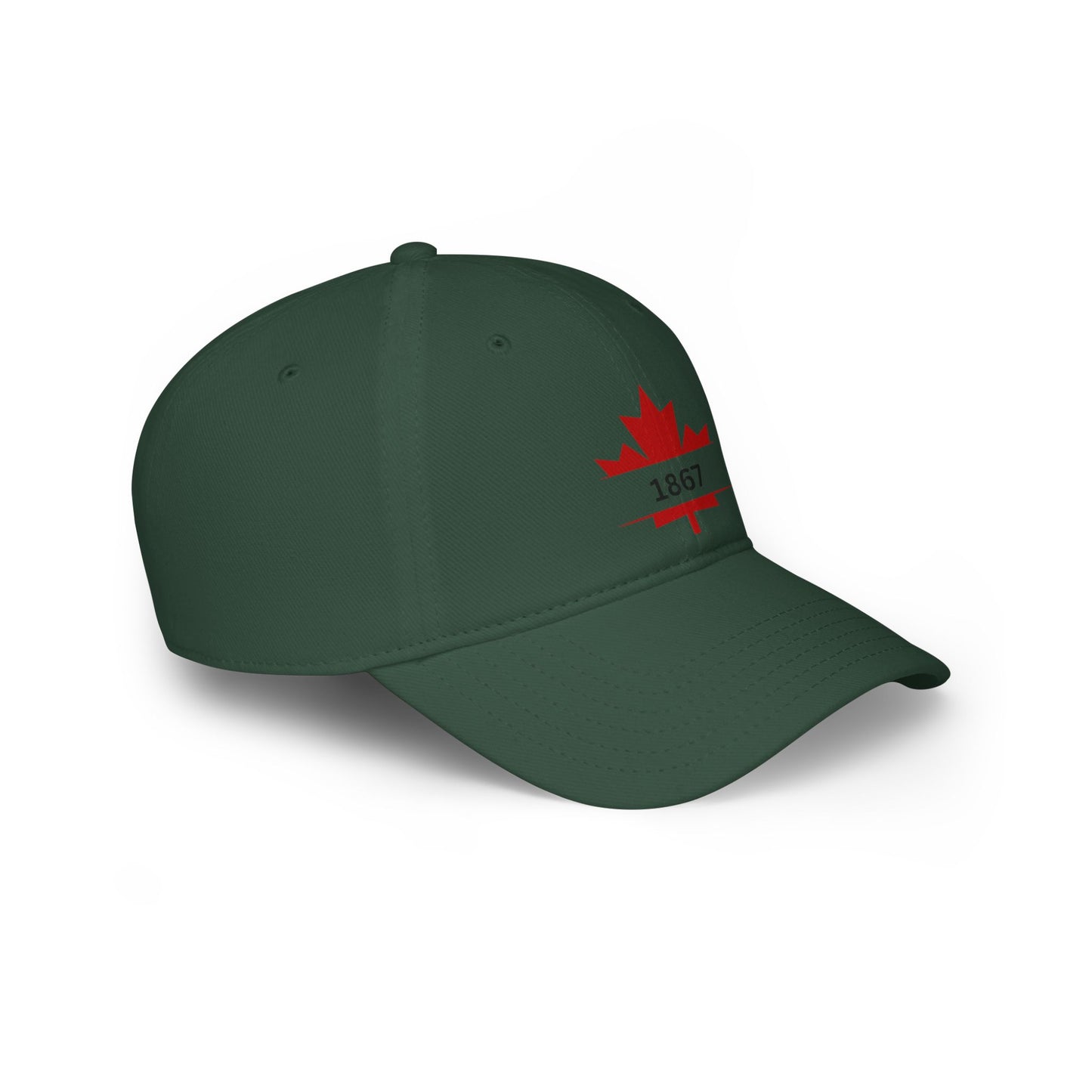 Canada 1867 Low Profile Baseball Cap - Casual Style for Outdoor Adventures