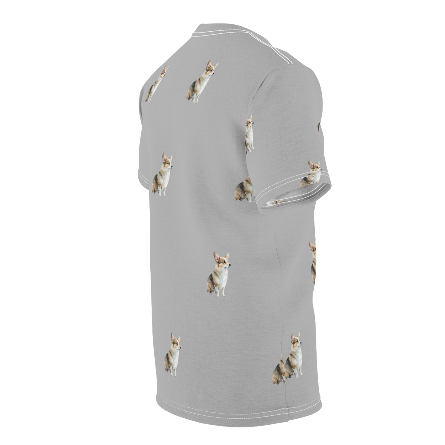 ‘Puppies”Unisex Cut & Sew Tshirt (AOP)