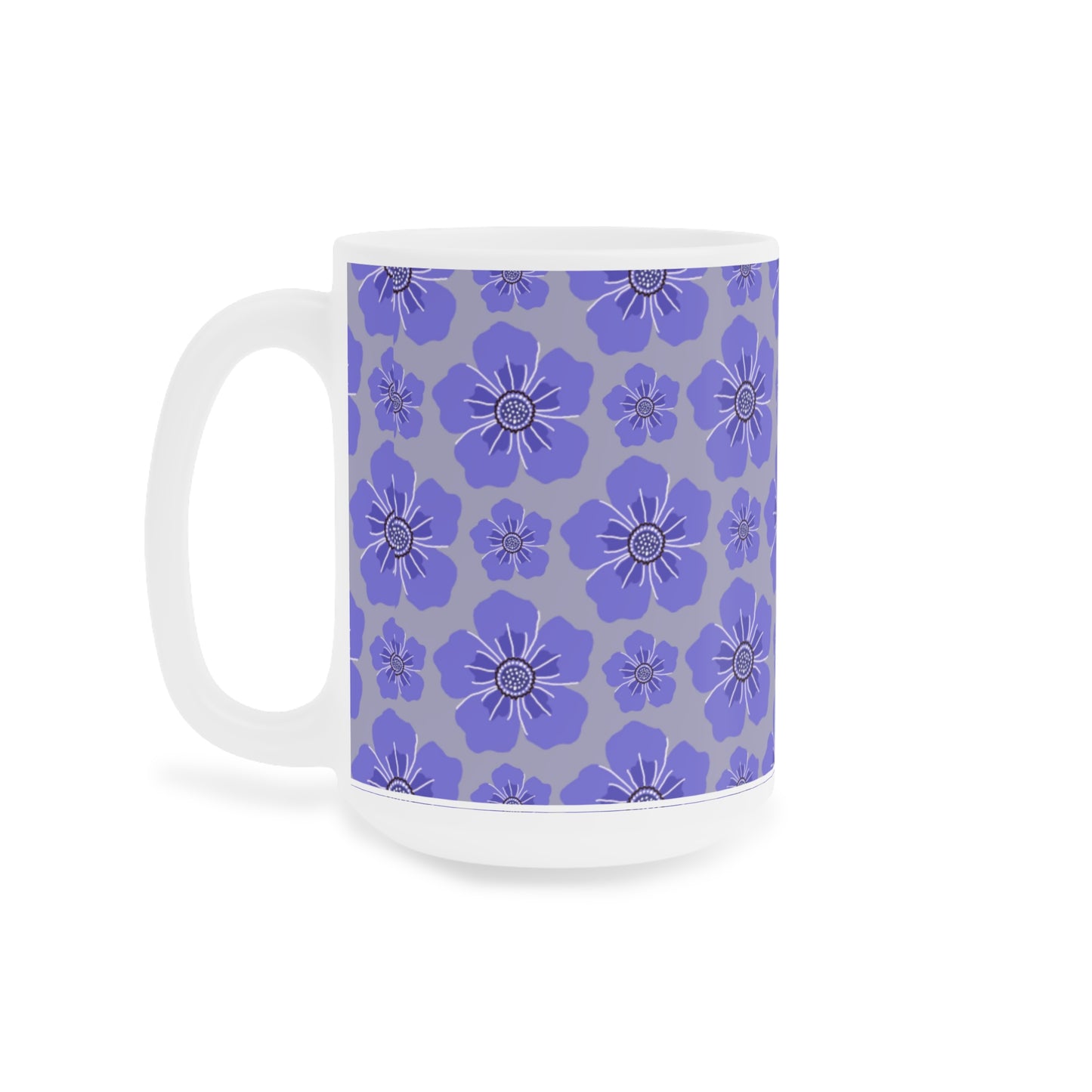 Floral Ceramic Mug (CDA)– Perfect for Gift Giving and Home Decor