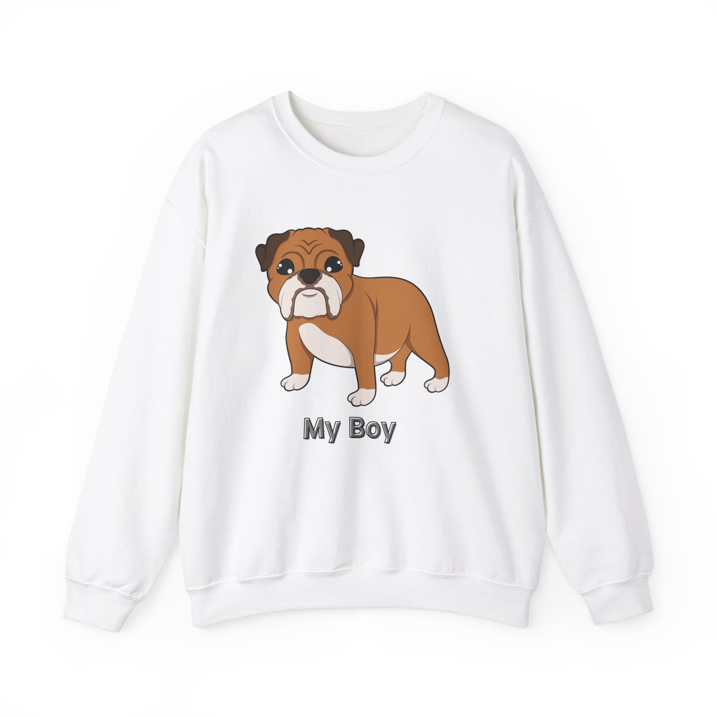 My Boy’ Personalized Unisex Heavy Blend™ Crewneck Sweatshirt. Replace My Boy with your dog’s name