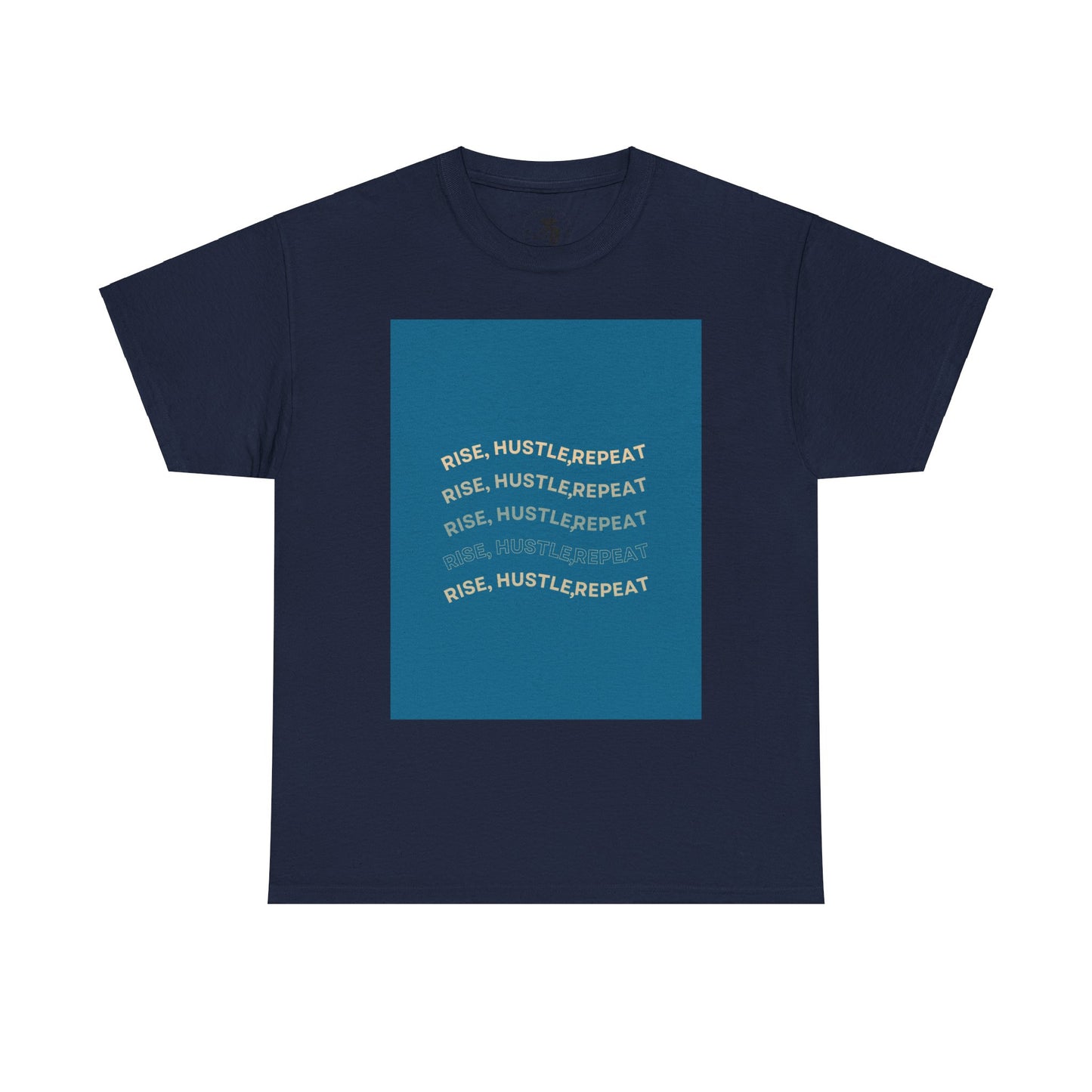 Rise,Hustle, Repeat’ Unisex Heavy Cotton Tee