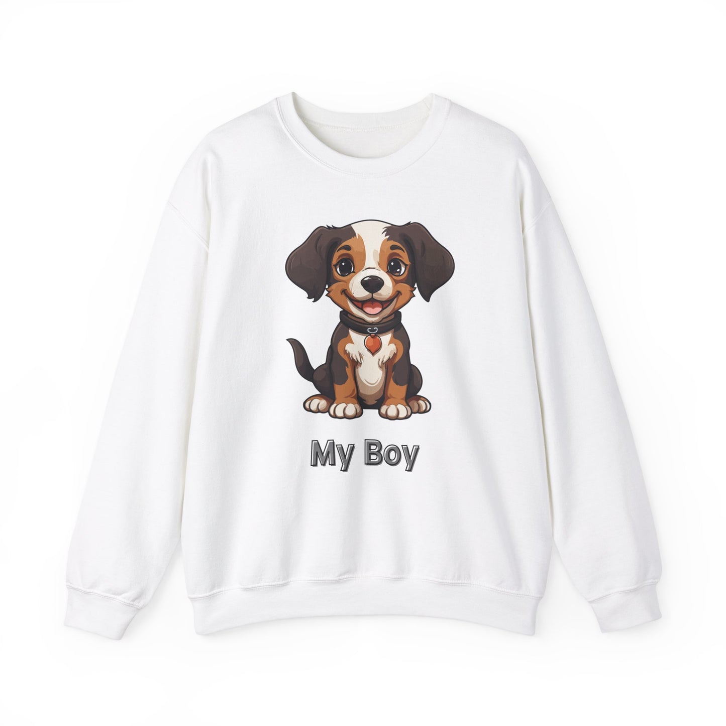 ‘My Boy’ Personaliaed Unisex Heavy Blend™ Crewneck Sweatshirt. Replace My Boy with your dog’s name