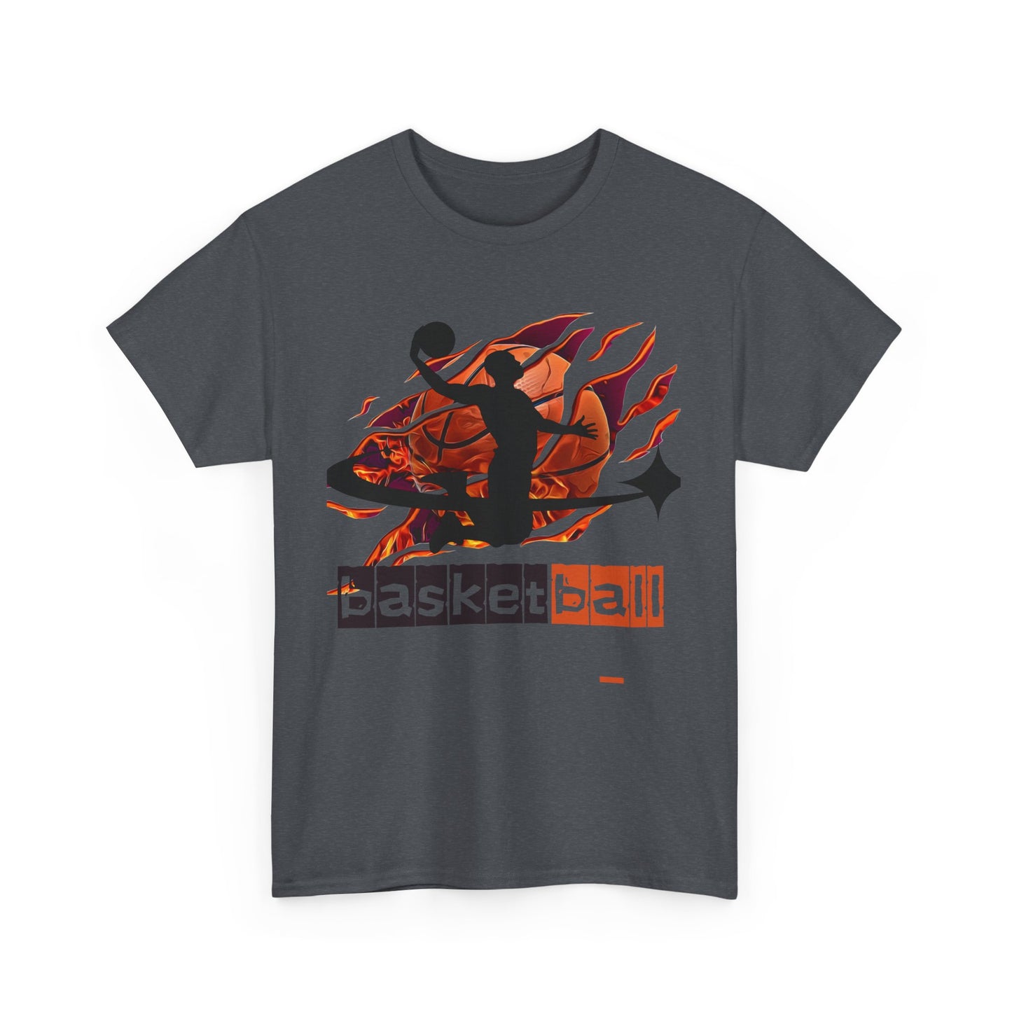 ‘Basketball’ Unisex Heavy Cotton Tee