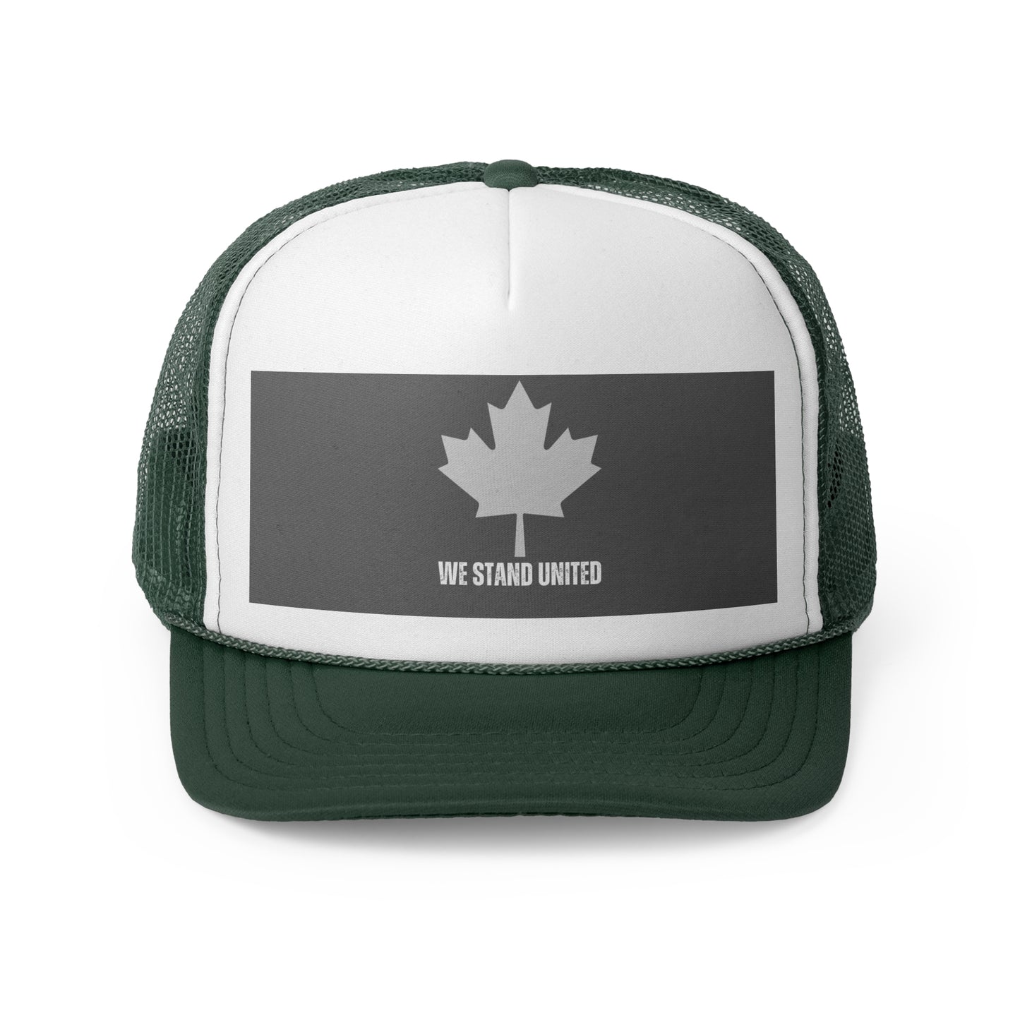 We Stand United Canada Trucker Cap - Stylish & Supportive Headwear