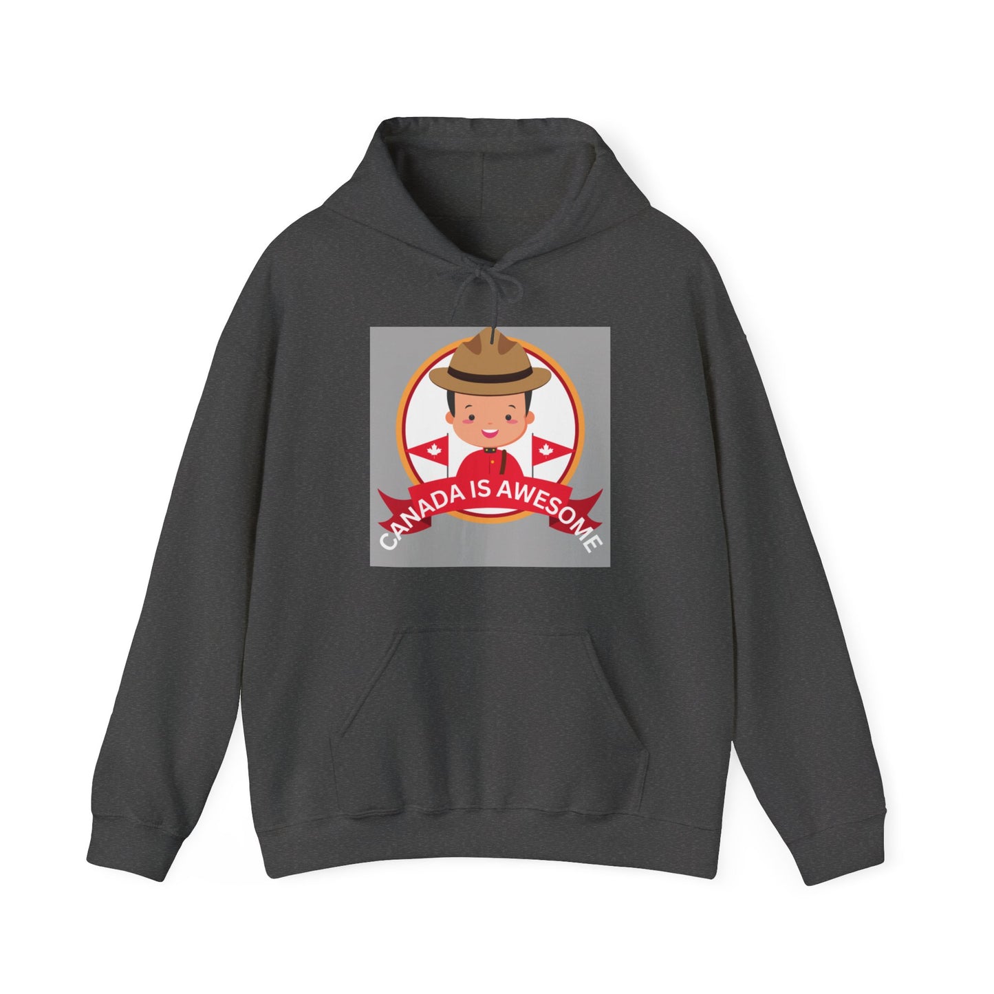 Canada Is Awesome Hoodie - Unisex Heavy Blend™ Sweatshirt for Comfort and Style