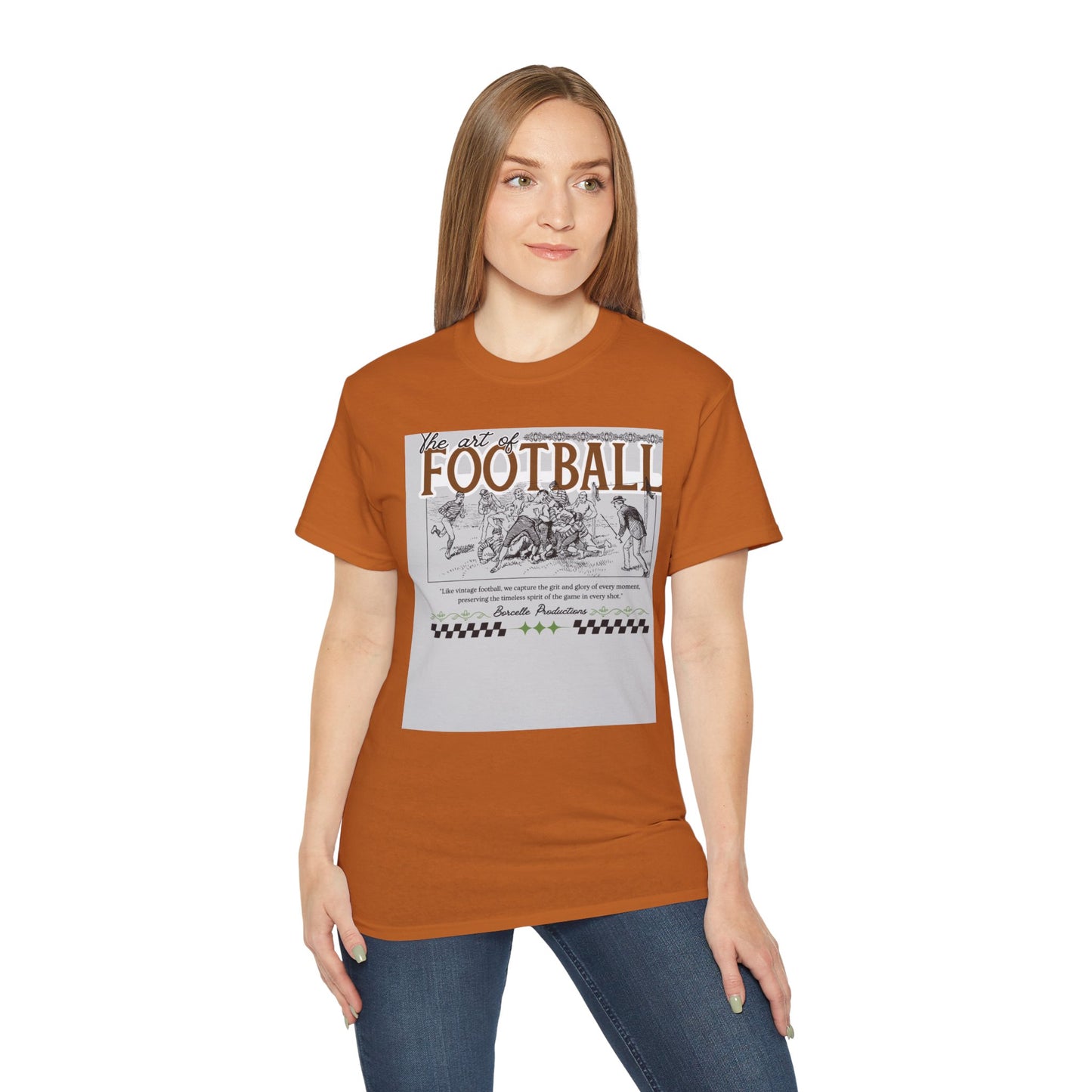 ‘Football’ Unisex Ultra Cotton Tee
