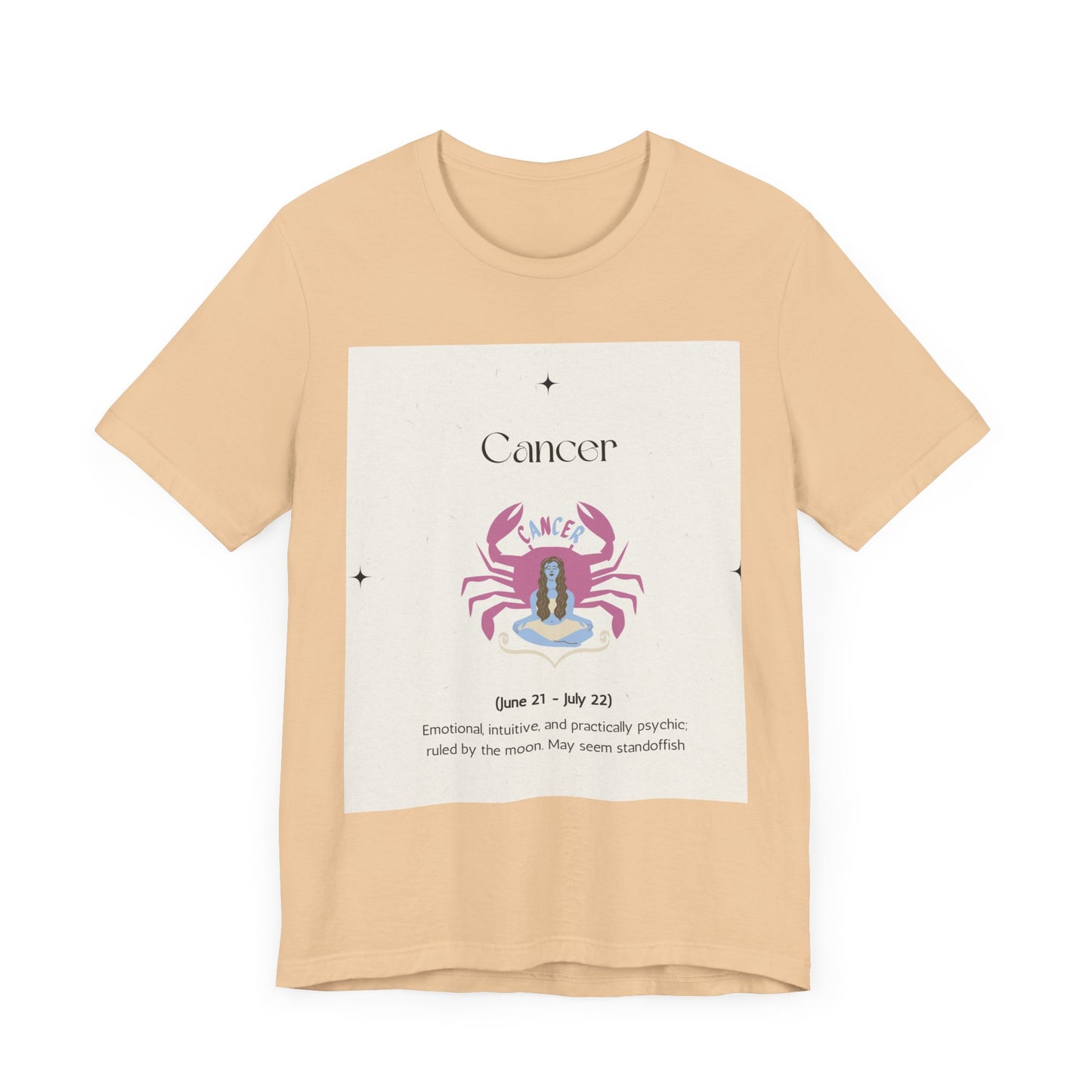 ‘Zodiac sign’ Unisex Jersey Short Sleeve Tee
