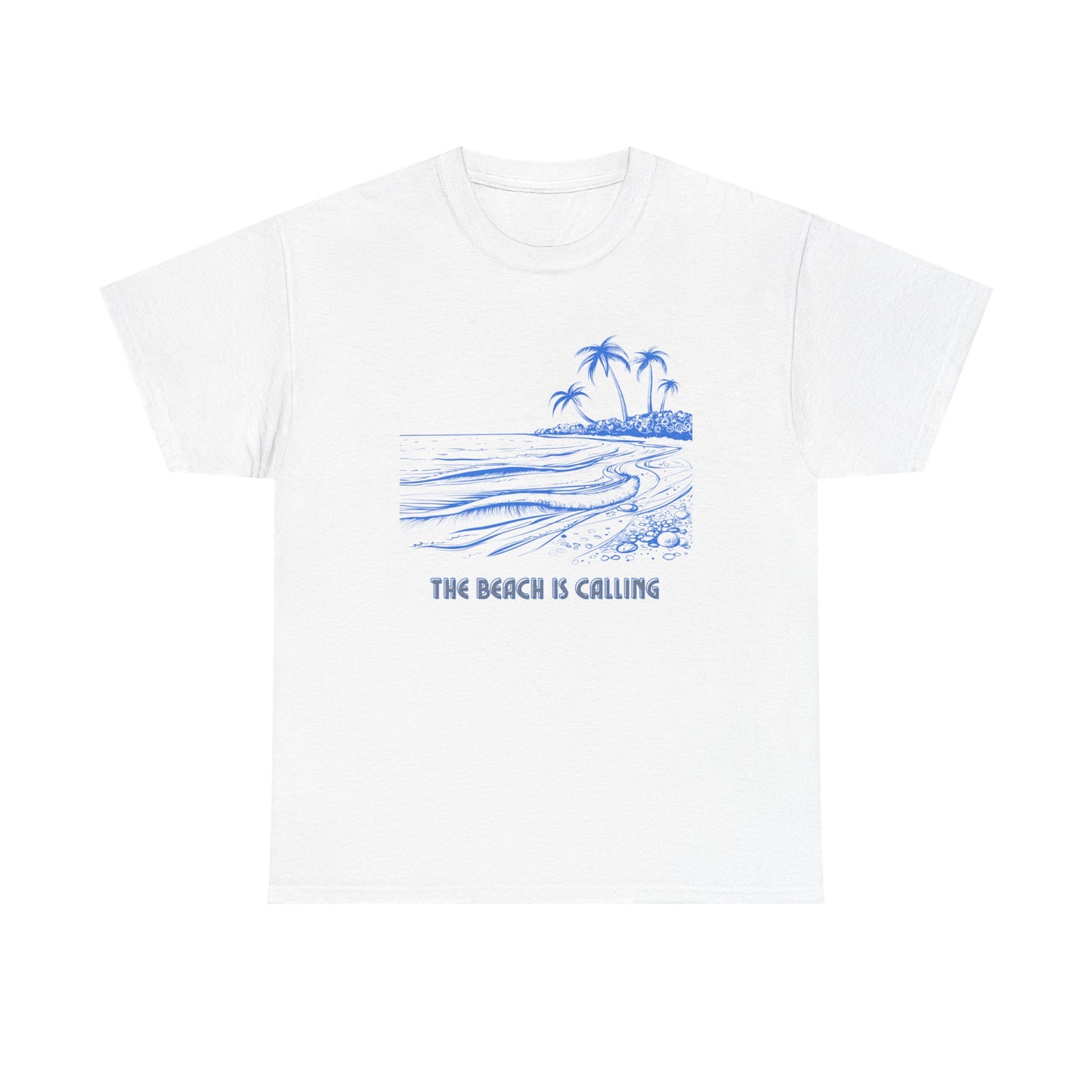 Beach Vibes Unisex Tee - Perfect for Summer, Vacation, Gift, Ocean Lovers, The Beach is Calling