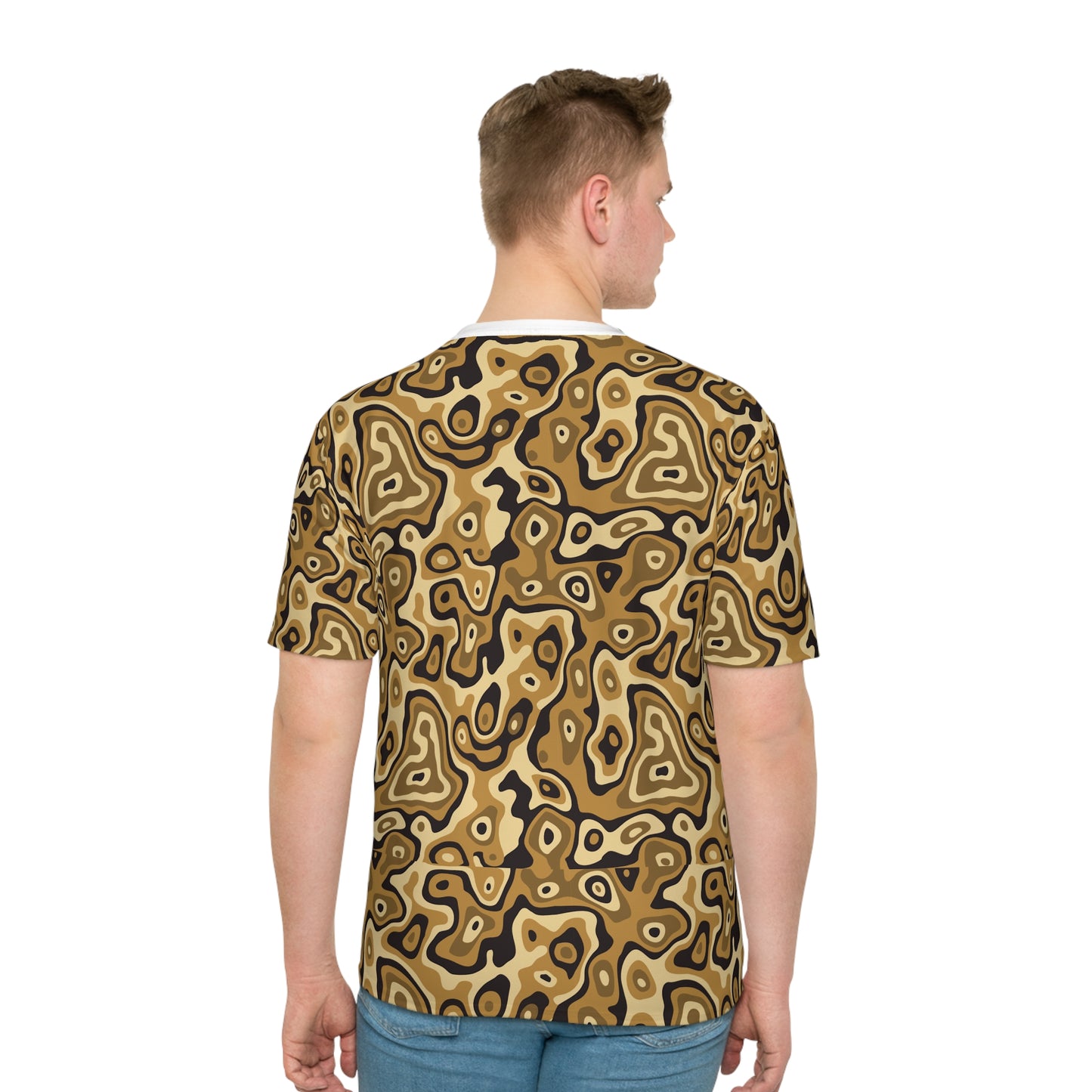 ‘BLACK& NEUTRAL’ PRINT Men's Loose T-shirt (AOP)