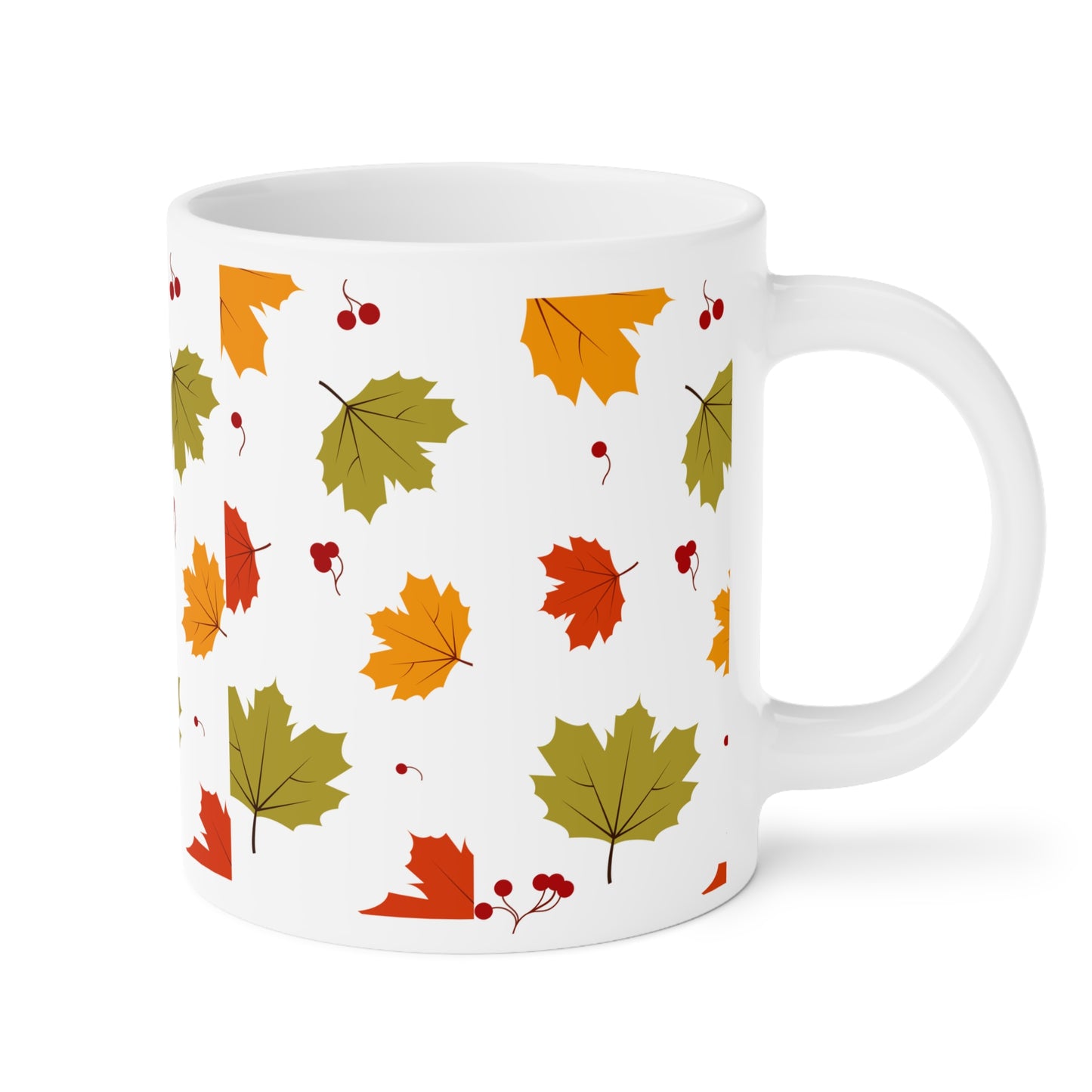 Autumn Leaves Ceramic Mug - 11oz, 15oz & 20oz - Perfect for Fall Cozy Vibes and Gift Giving
