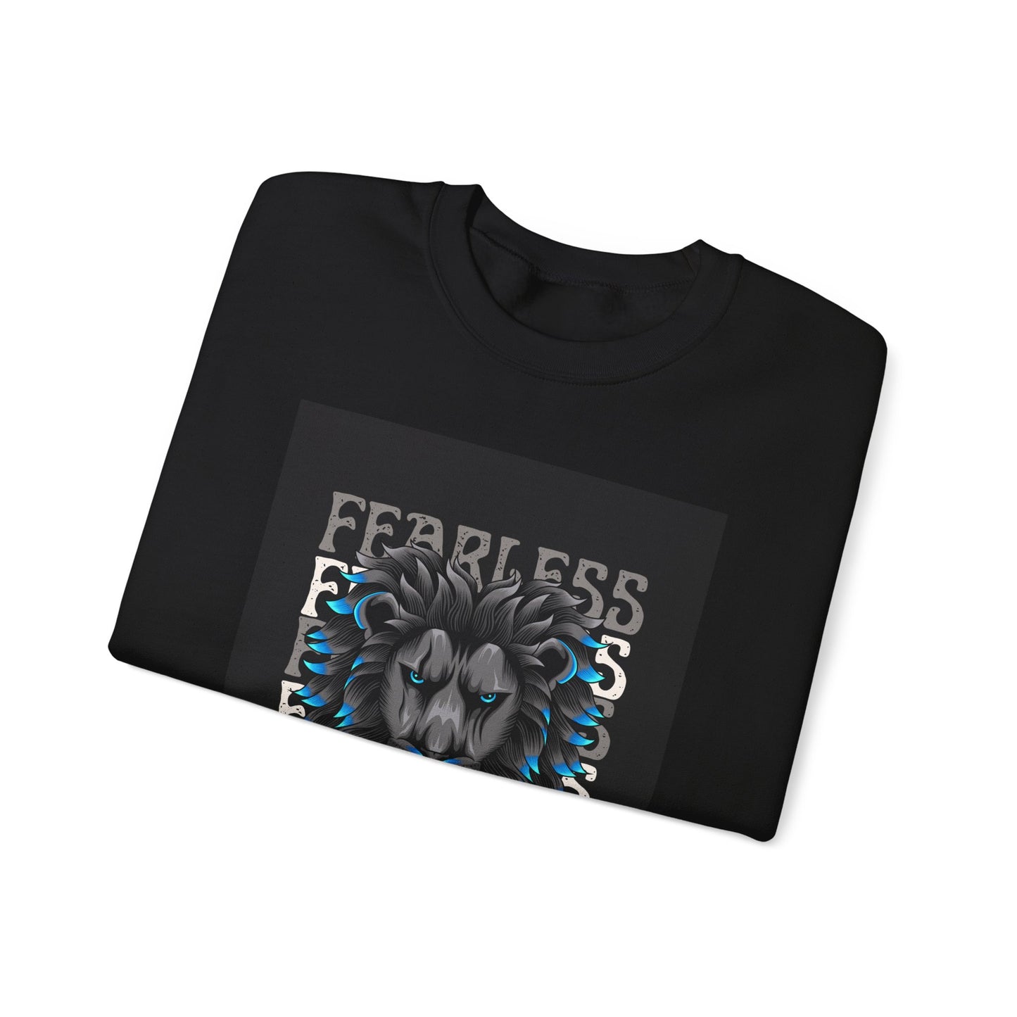‘Fearless Blue’ Unisex Heavy Blend™ Crewneck Sweatshirt