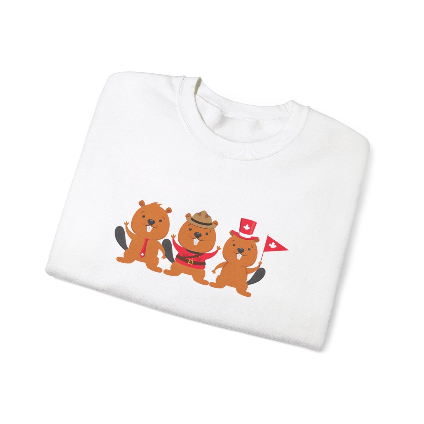 Cute Bear Crewneck Sweatshirt | Unisex Heavy Blend | Perfect for Casual Outings and Gifts