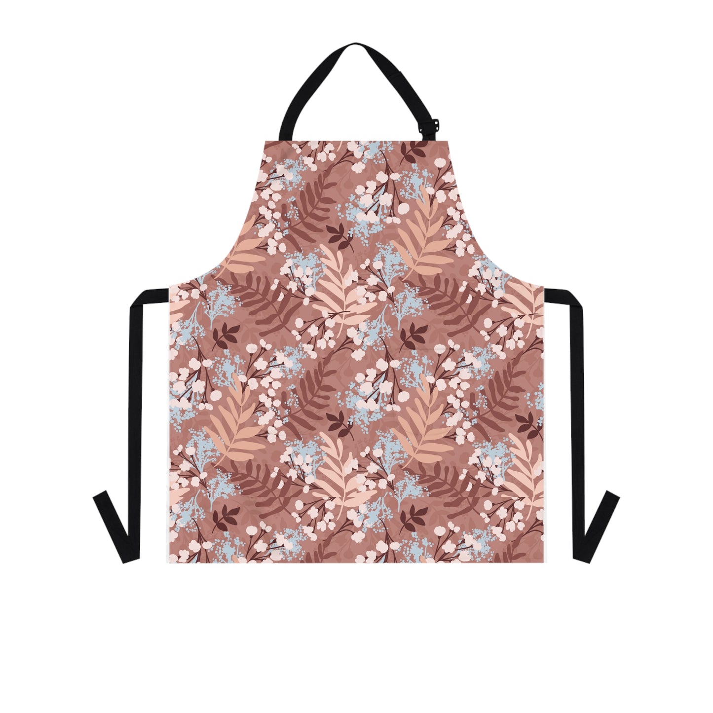 Floral Design Chef Apron for Home Cooking and Baking