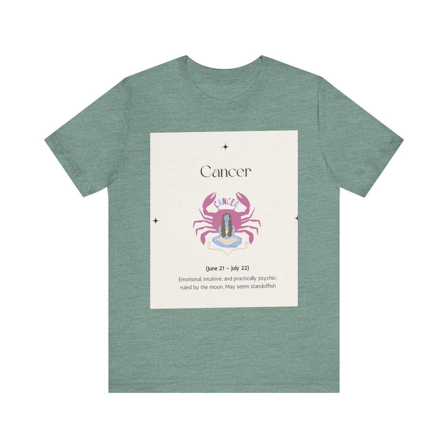 ‘Zodiac sign’ Unisex Jersey Short Sleeve Tee