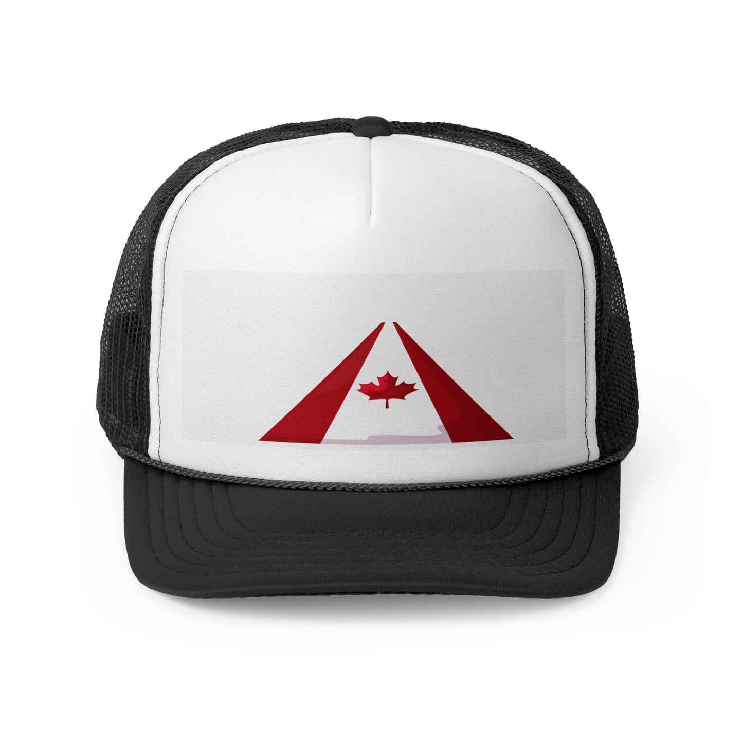 Canada Trucker Cap - Red Maple Leaf Design for Outdoors and Celebrations