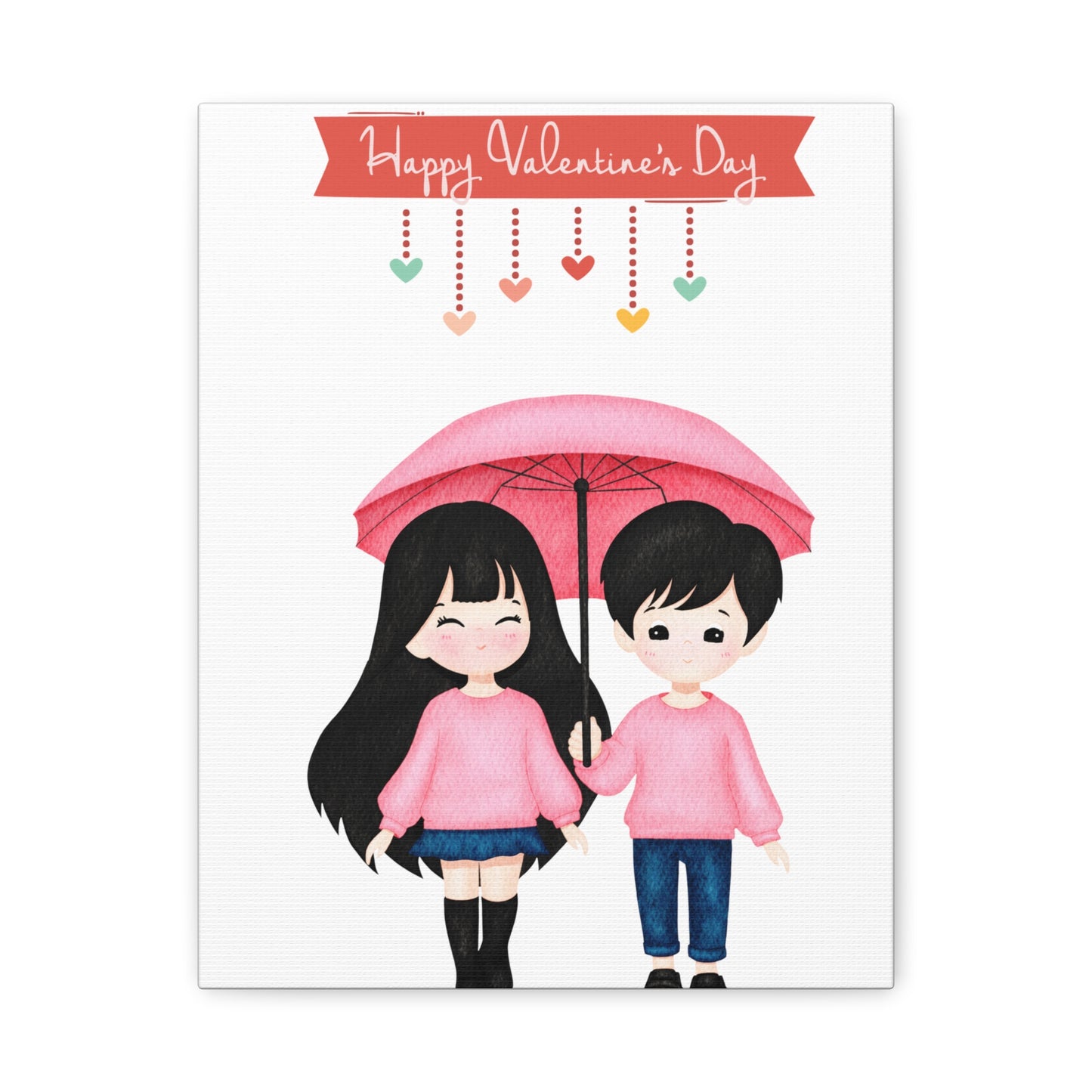 ‘Valentines Wall Art’ Matte Canvas, Stretched, 1.25"