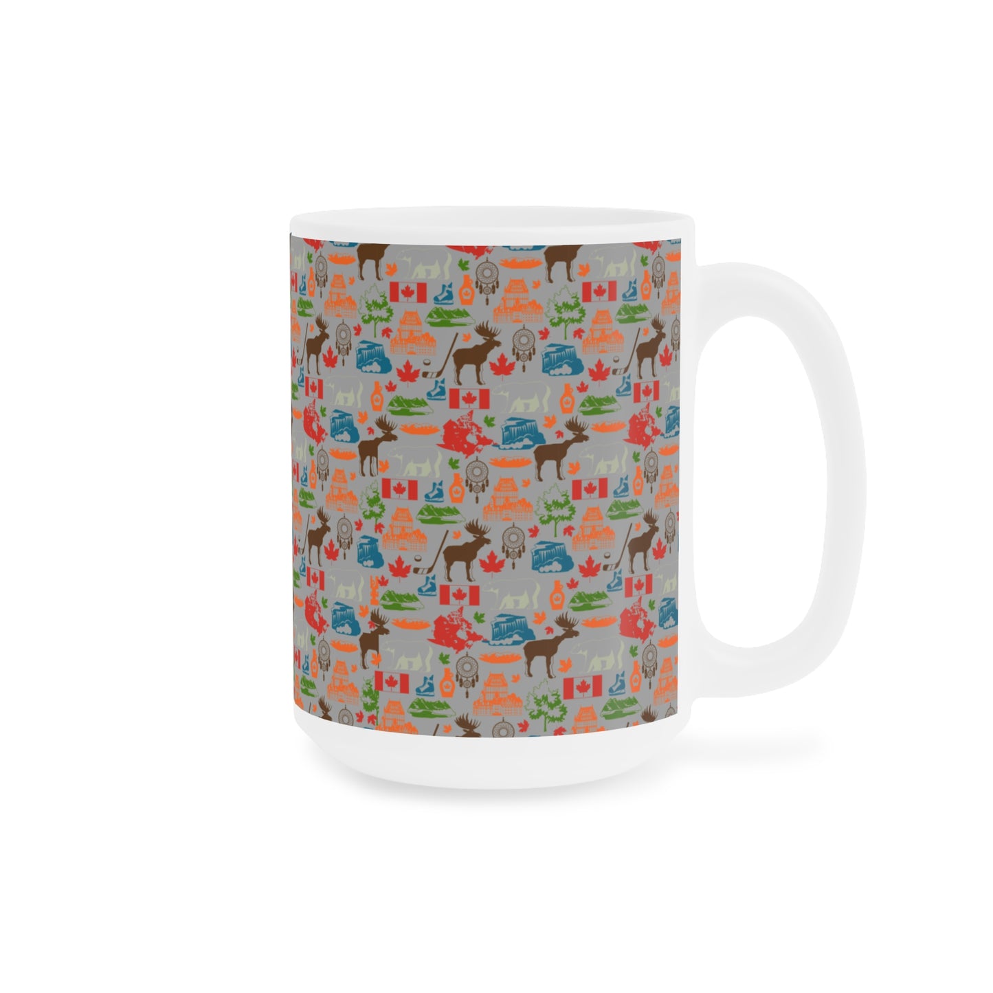 Adventure-Themed Ceramic Mugs - Perfect for Nature Lovers and Campers