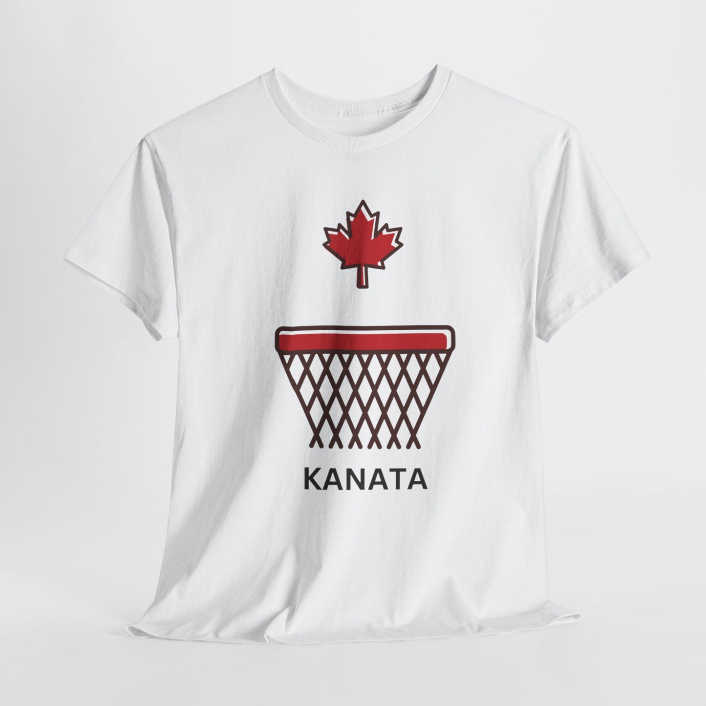 Unisex Heavy Cotton Tee - Kanata Basketball Canada Design