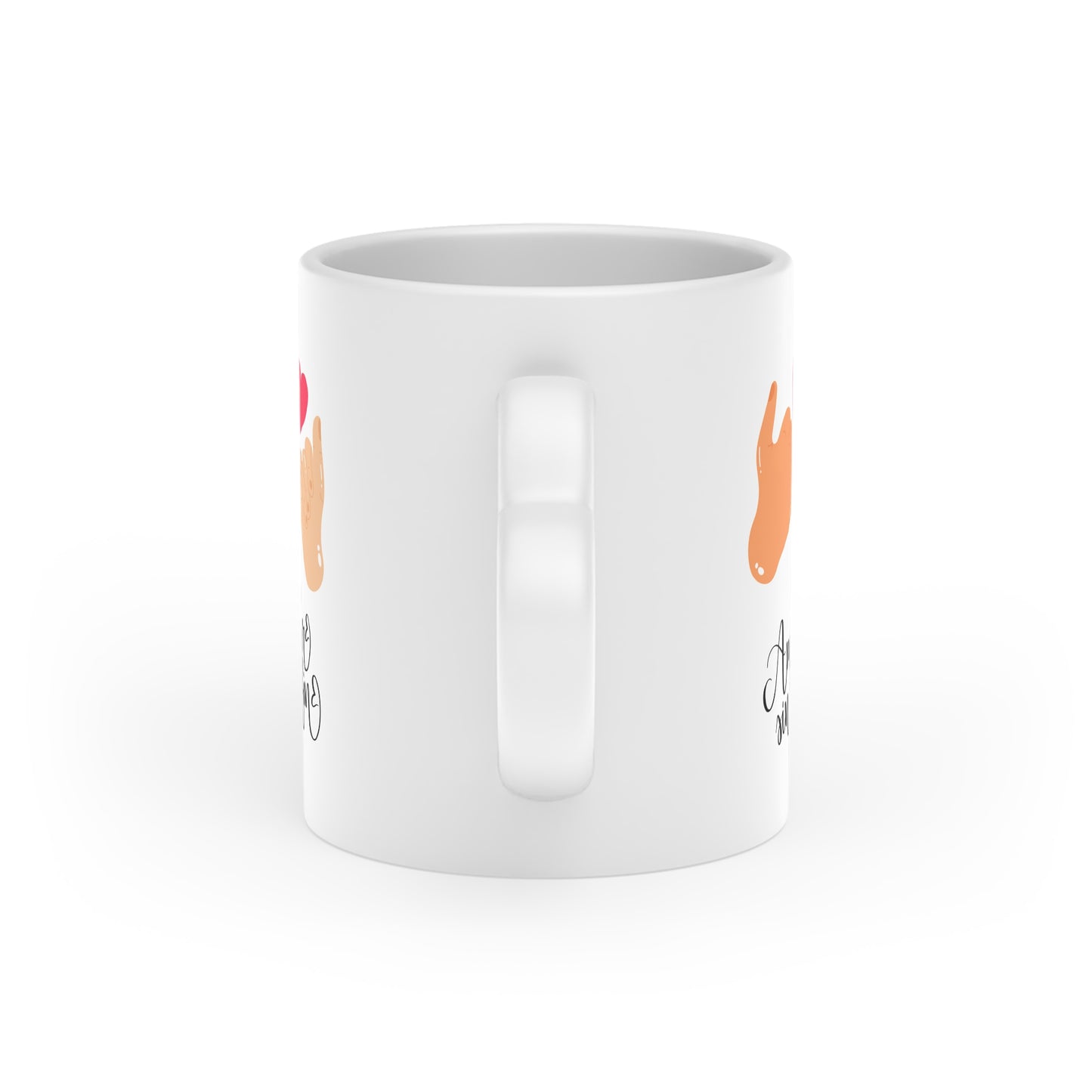 Heart-Shaped Mug