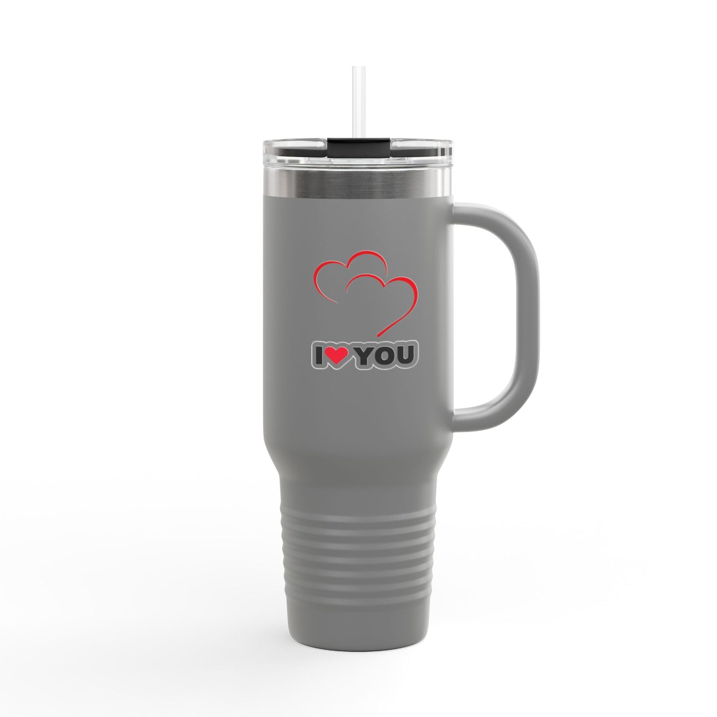 ‘I Love You’ Insulated Travel Mug, 40oz