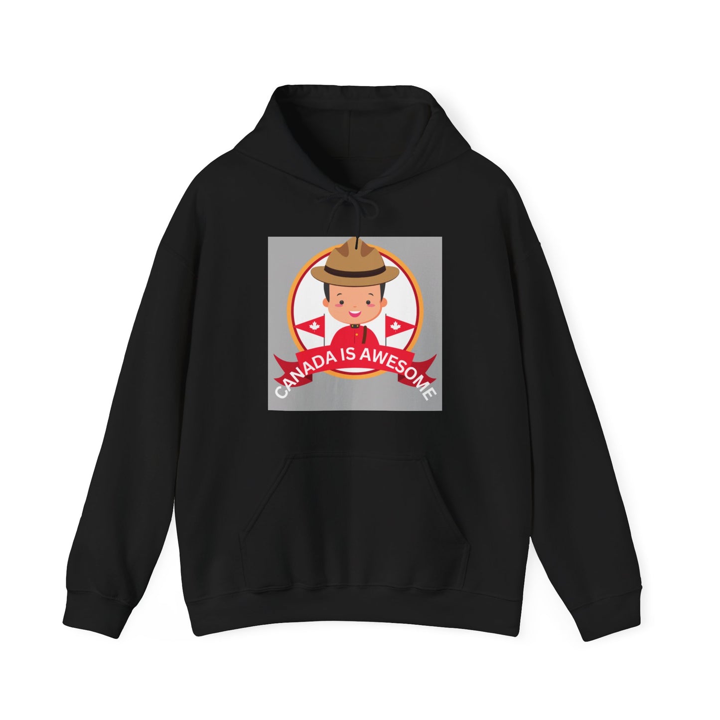 Canada Is Awesome Hoodie - Unisex Heavy Blend™ Sweatshirt for Comfort and Style