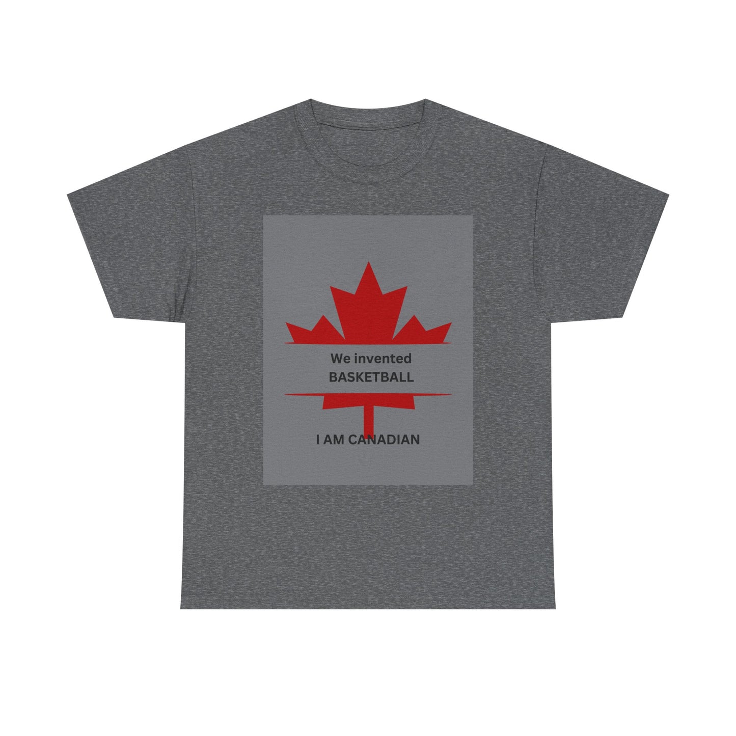 Canadian Basketball Pride Unisex Heavy Cotton Tee