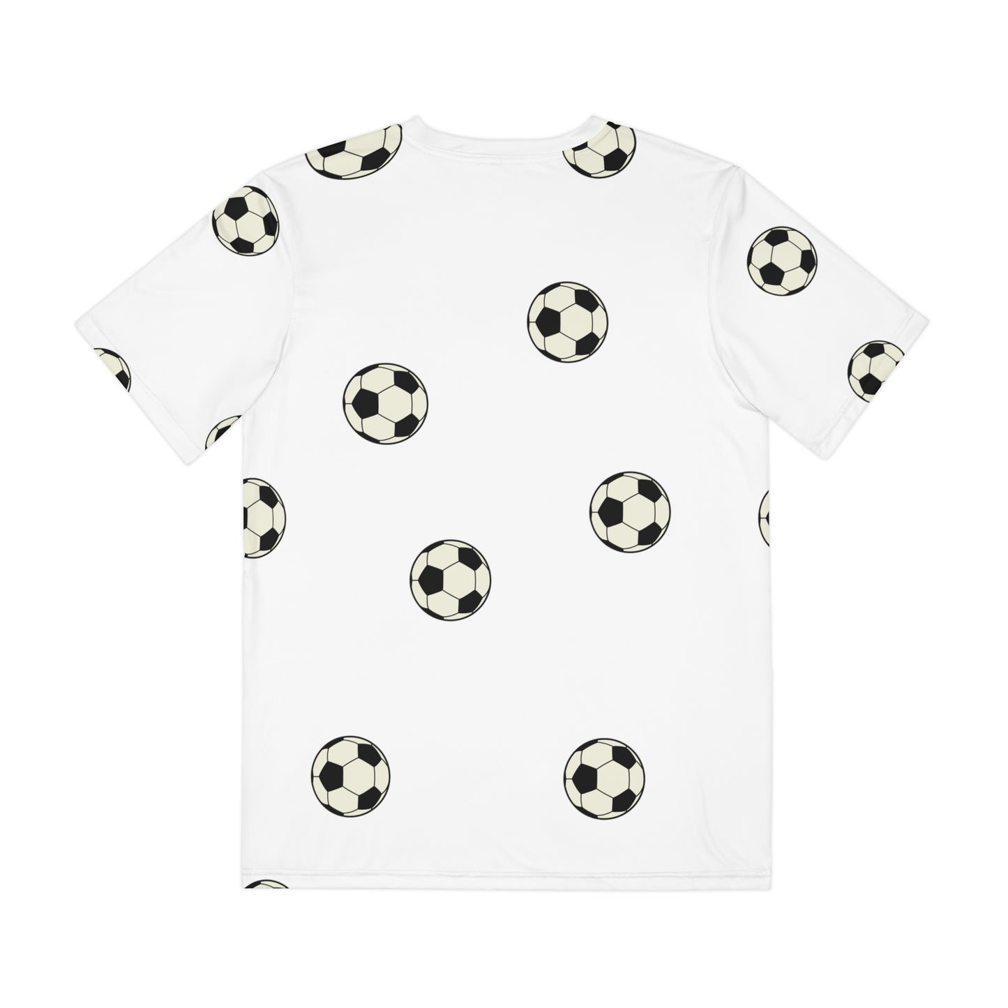 ‘Soccerballs’ Men's Polyester Tee (AOP)
