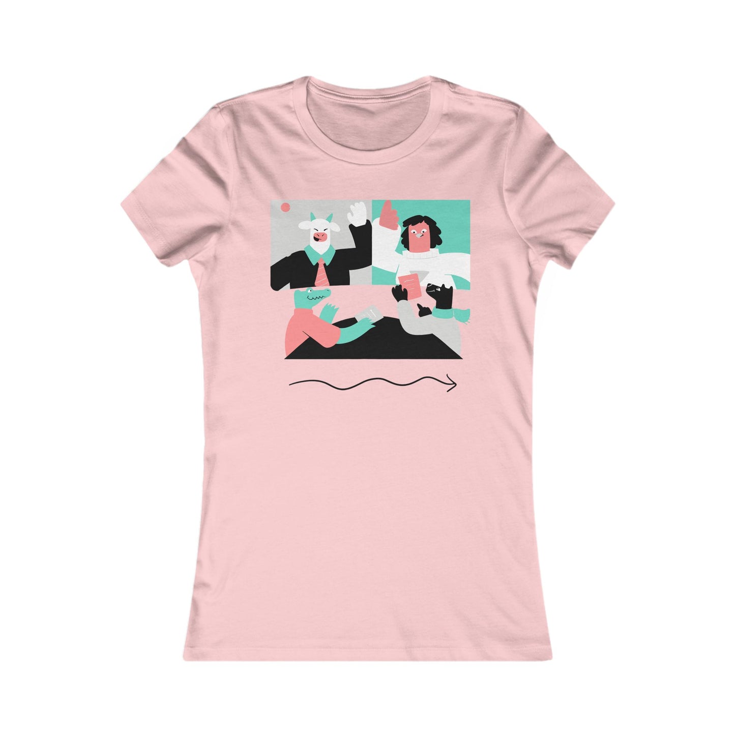 Women’s Favorite Tee - Fun & Playful Graphic Tee for Everyday Comfort