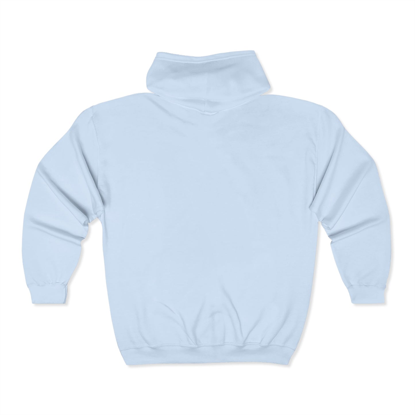 "Just Living My Best Life" Full Zip Hooded Sweatshirt for Comfort & Inspiration