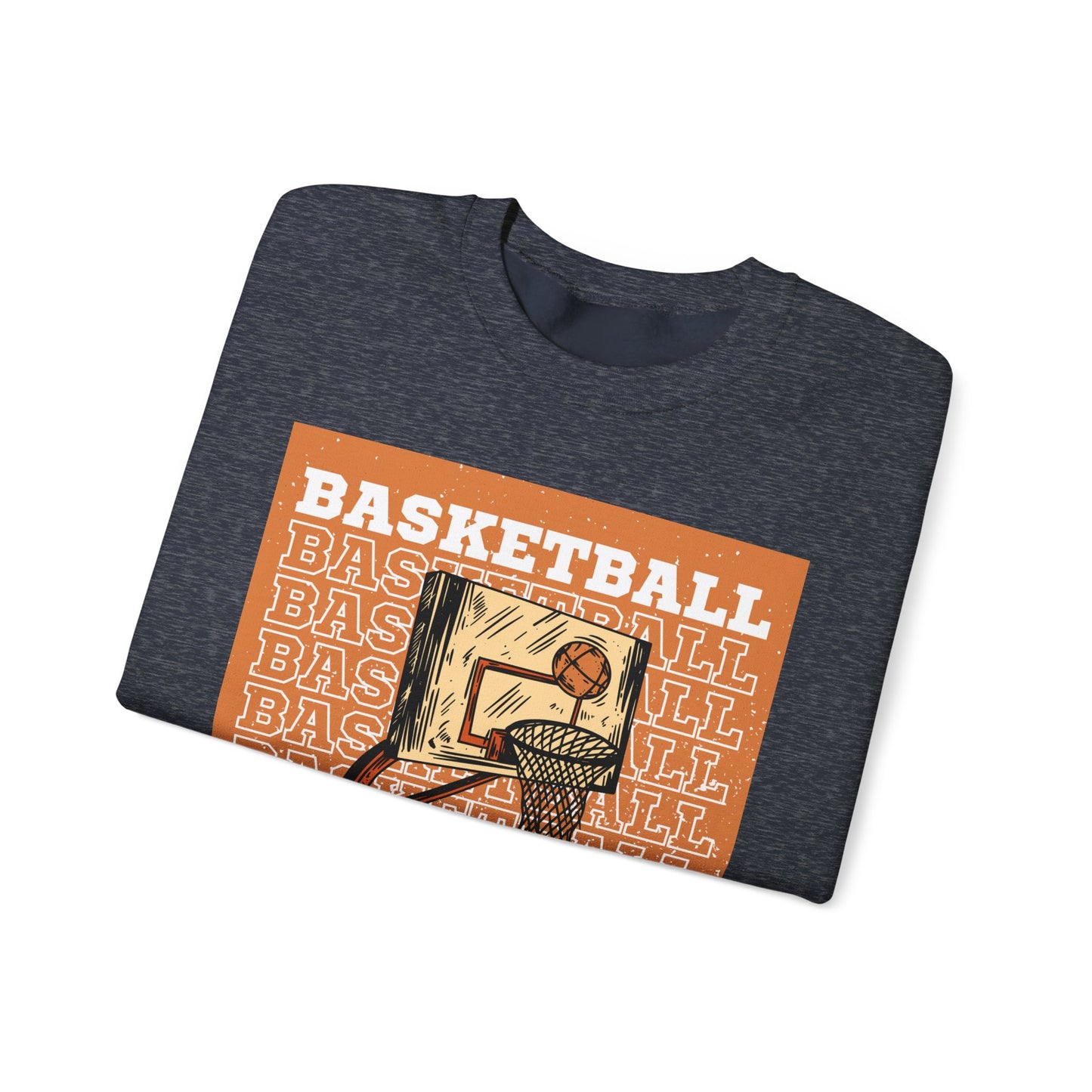 ‘Basketball’ Unisex Heavy Blend™ Crewneck Sweatshirt