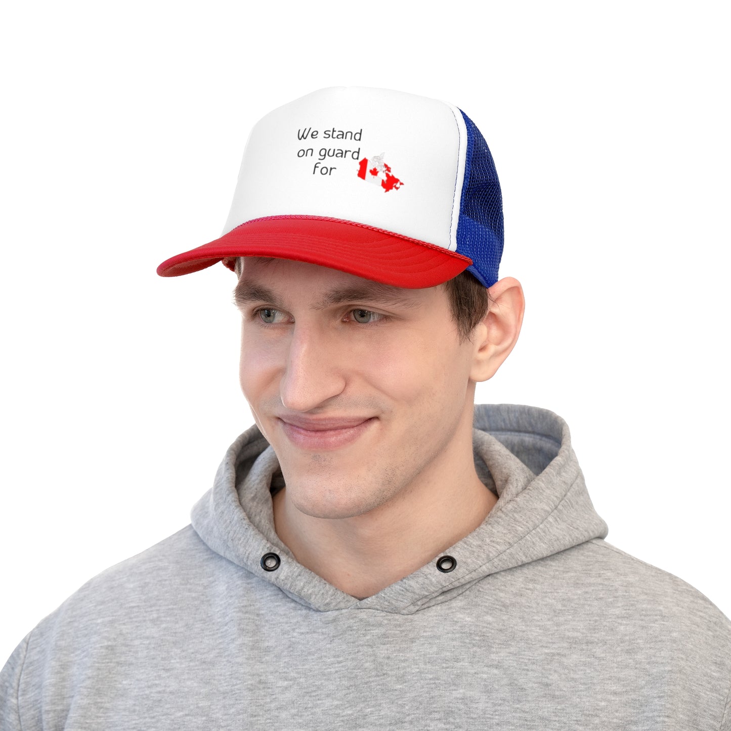 Trucker Cap - We Stand on Guard for Canada Hat