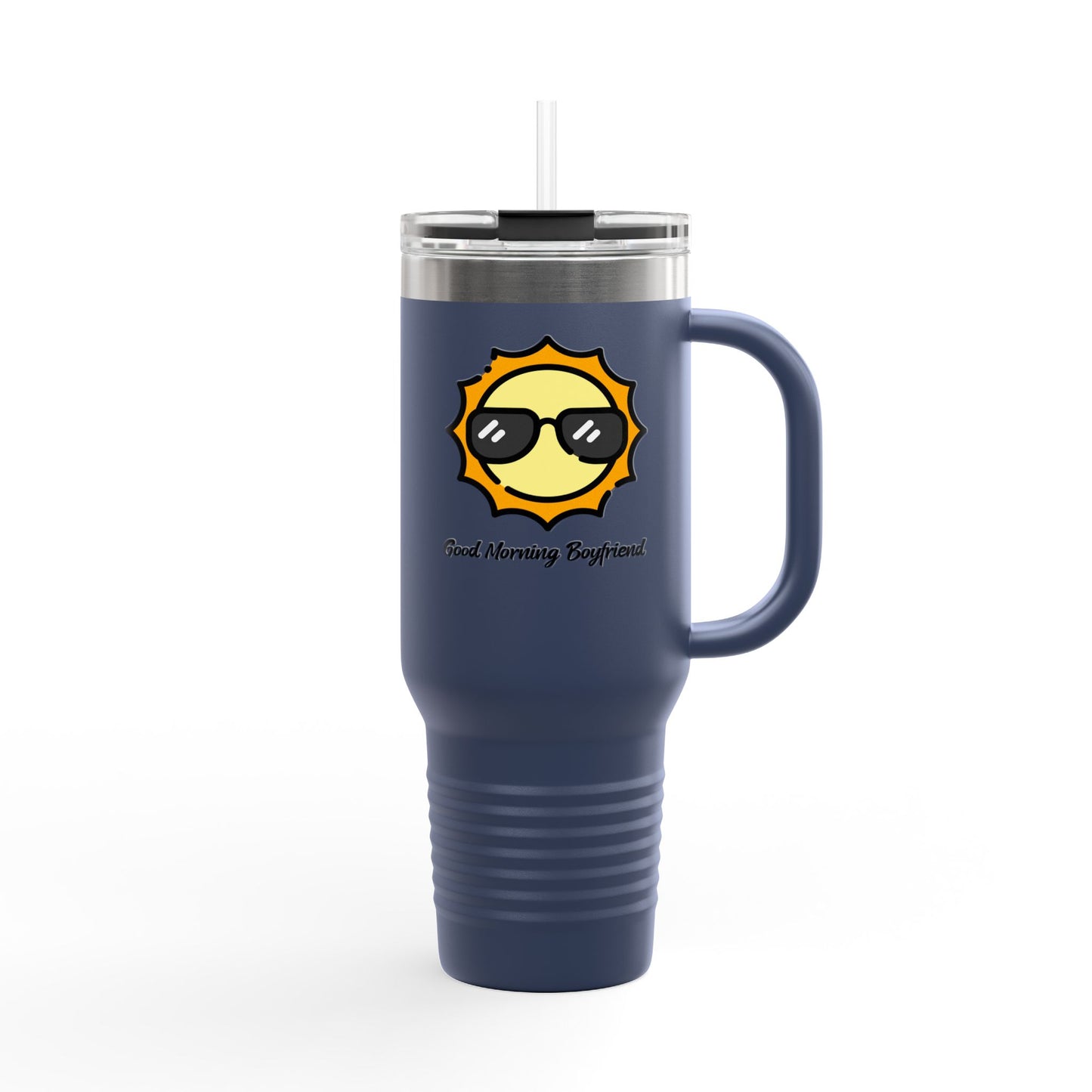 ‘Good Morning Boyfriend’ Insulated Travel Mug, 40oz