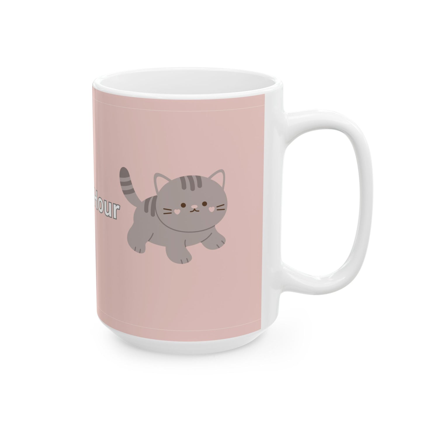 ‘Coffee Hour’ Ceramic Mug, (11oz, 15oz)