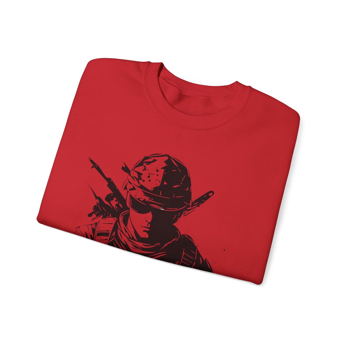 Braves Soldier Crewneck Sweatshirt - Unisex Heavy Blend